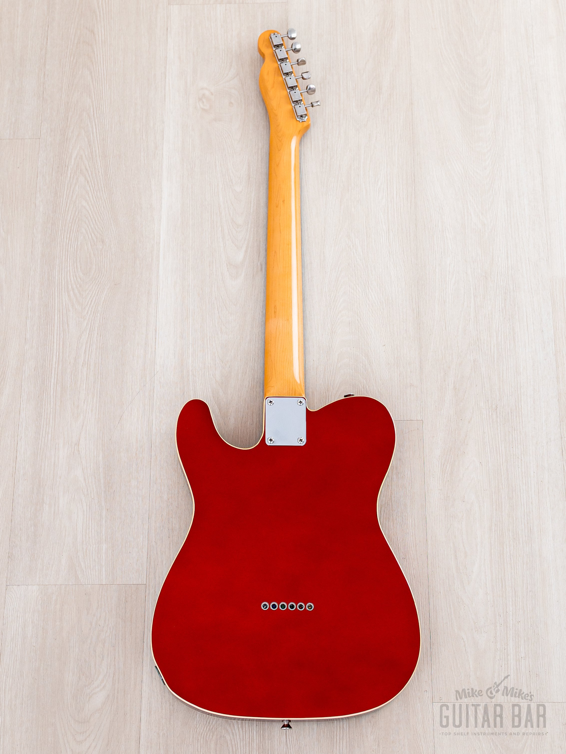 1984 Fender JV '62 Telecaster Custom TL62B-65 Candy Apple Red w/ Case,