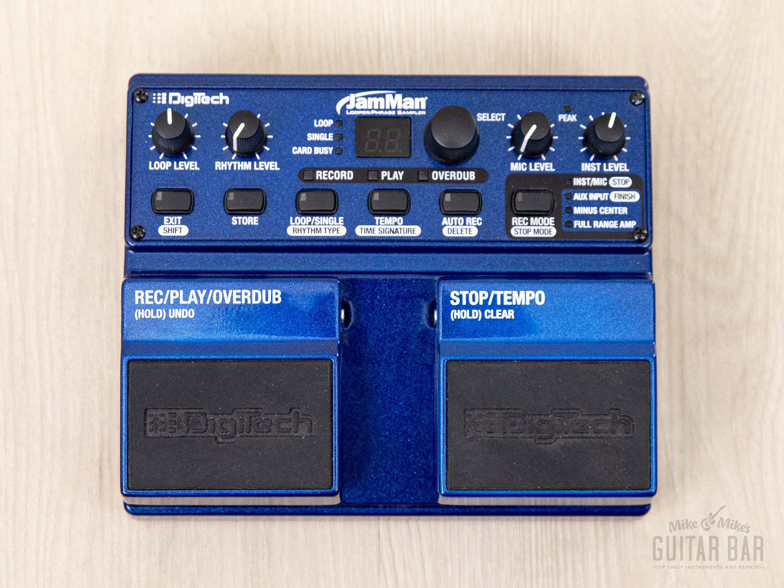 DigiTech JamMan JML Looper Phrase Sampler Pedal w/ Box