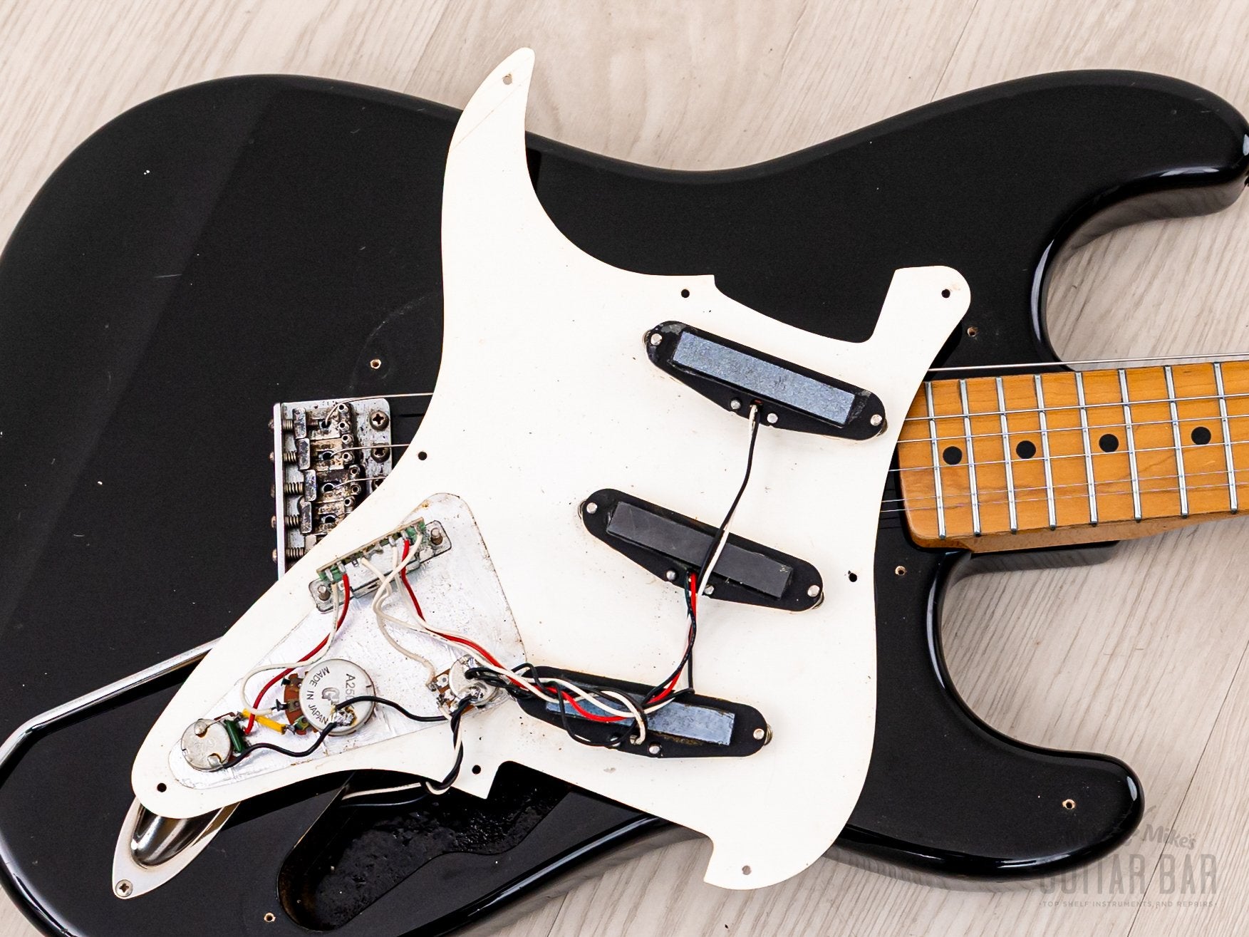 1995 Fender Stratocaster ‘57 Vintage Reissue ST57-53 Black, Japan MIJ