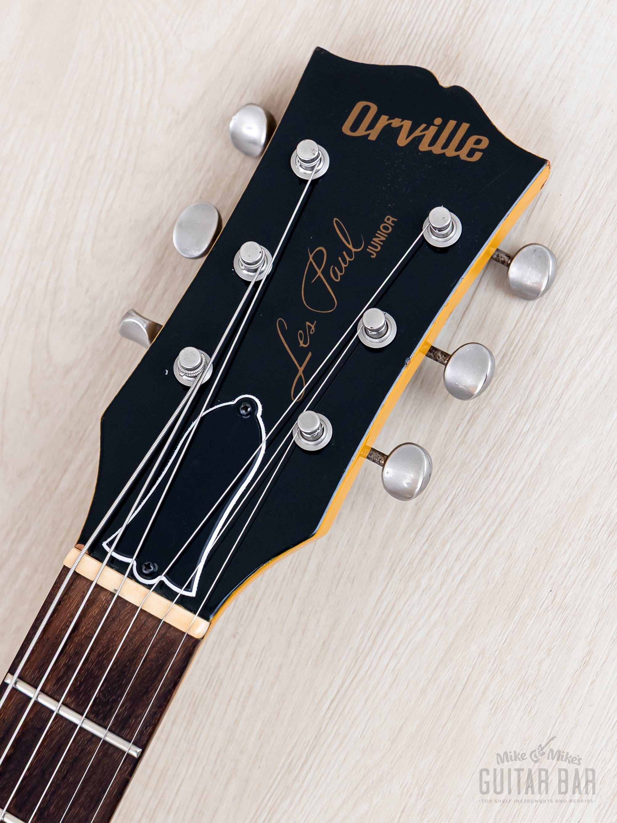 1996 Orville Les Paul Junior Double Cut LPJ-D65 TV Yellow w/ Bigsby B7