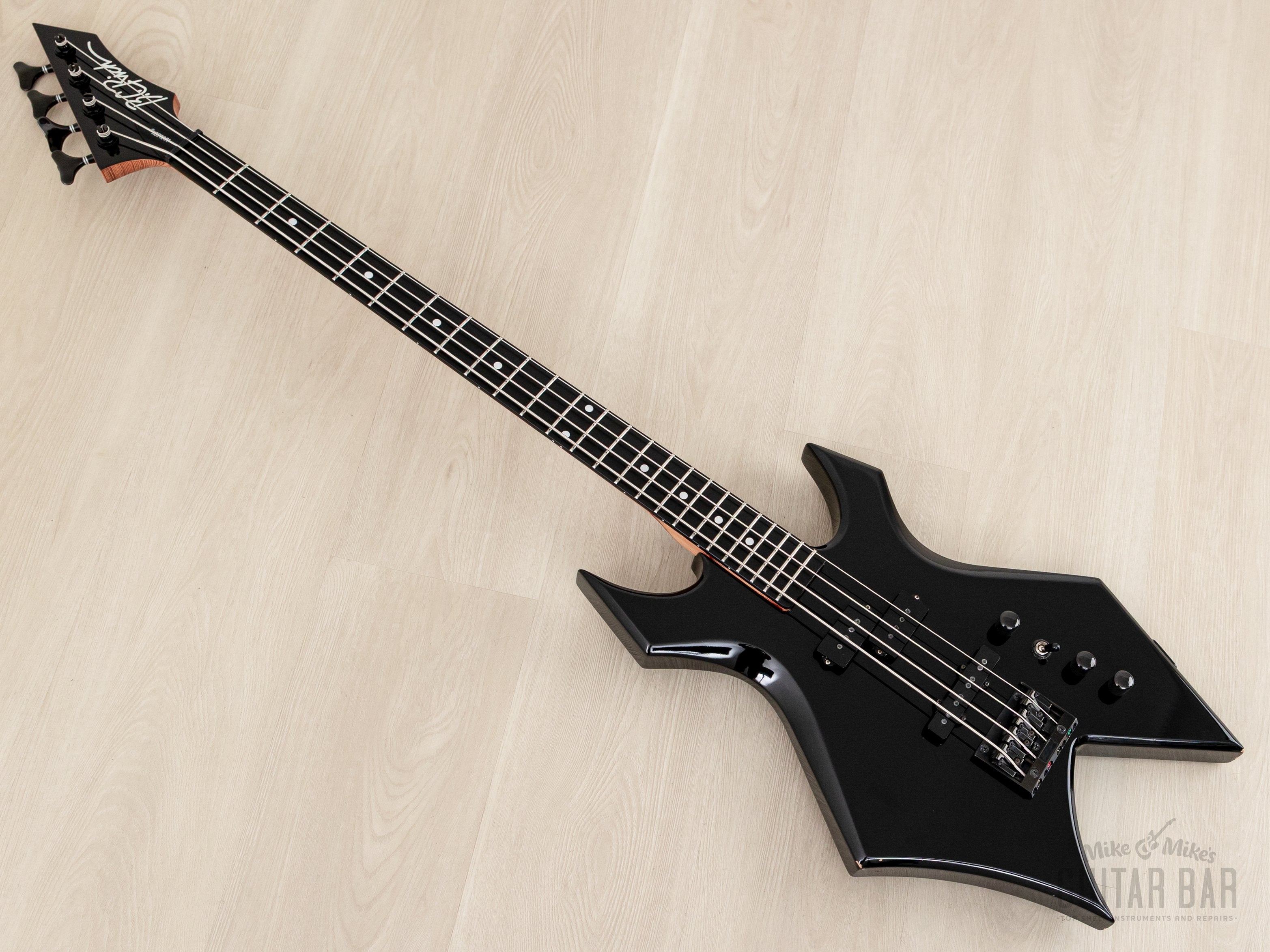B.C. RICH WARLOCK 5弦エレキベース B.C. Rich NJ Series Warlock 5-String Black – Chicago Music Exchange