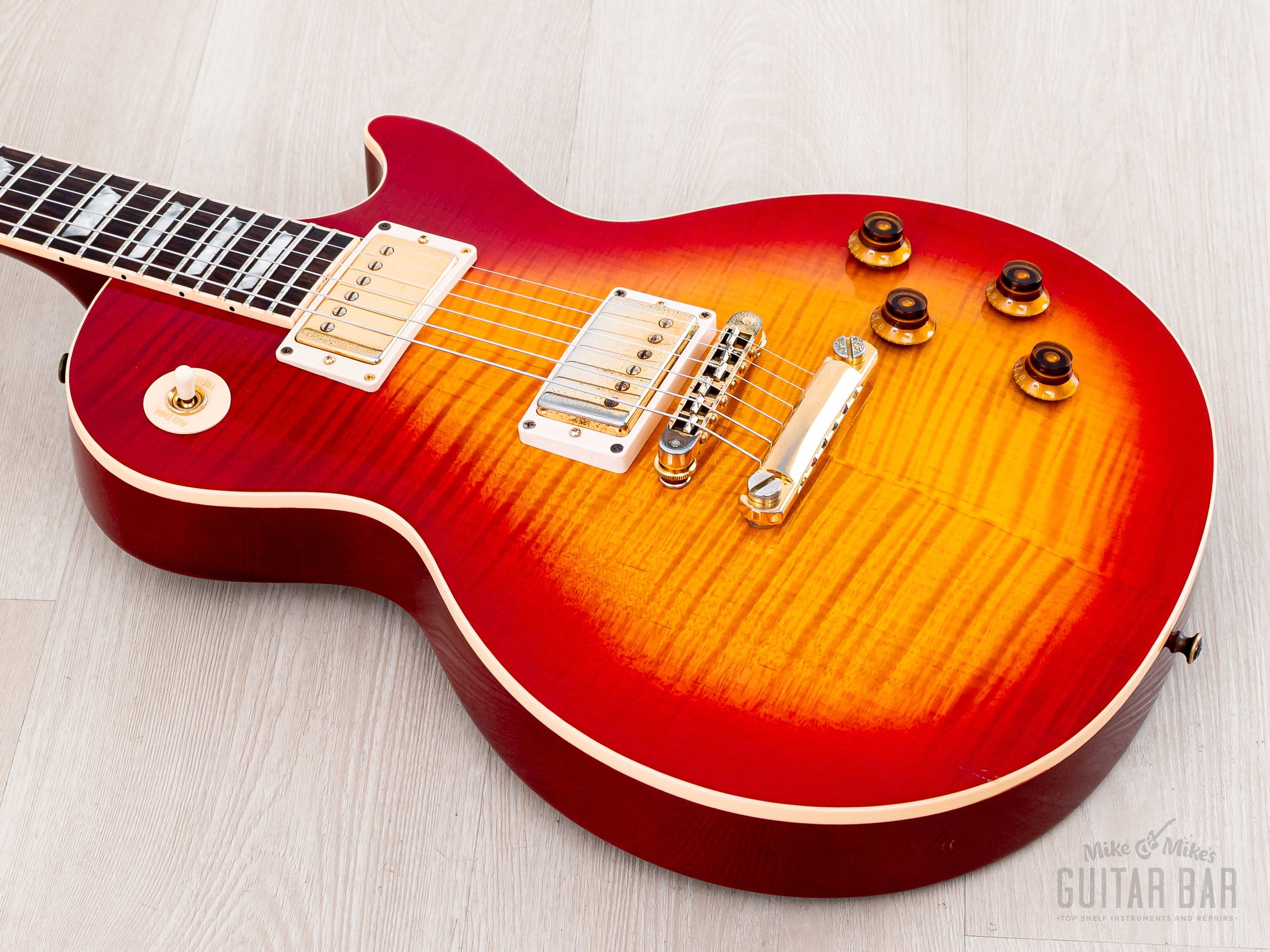 1998 Gibson Les Paul Standard Plus Limited Edition Flame Top Cherry Su