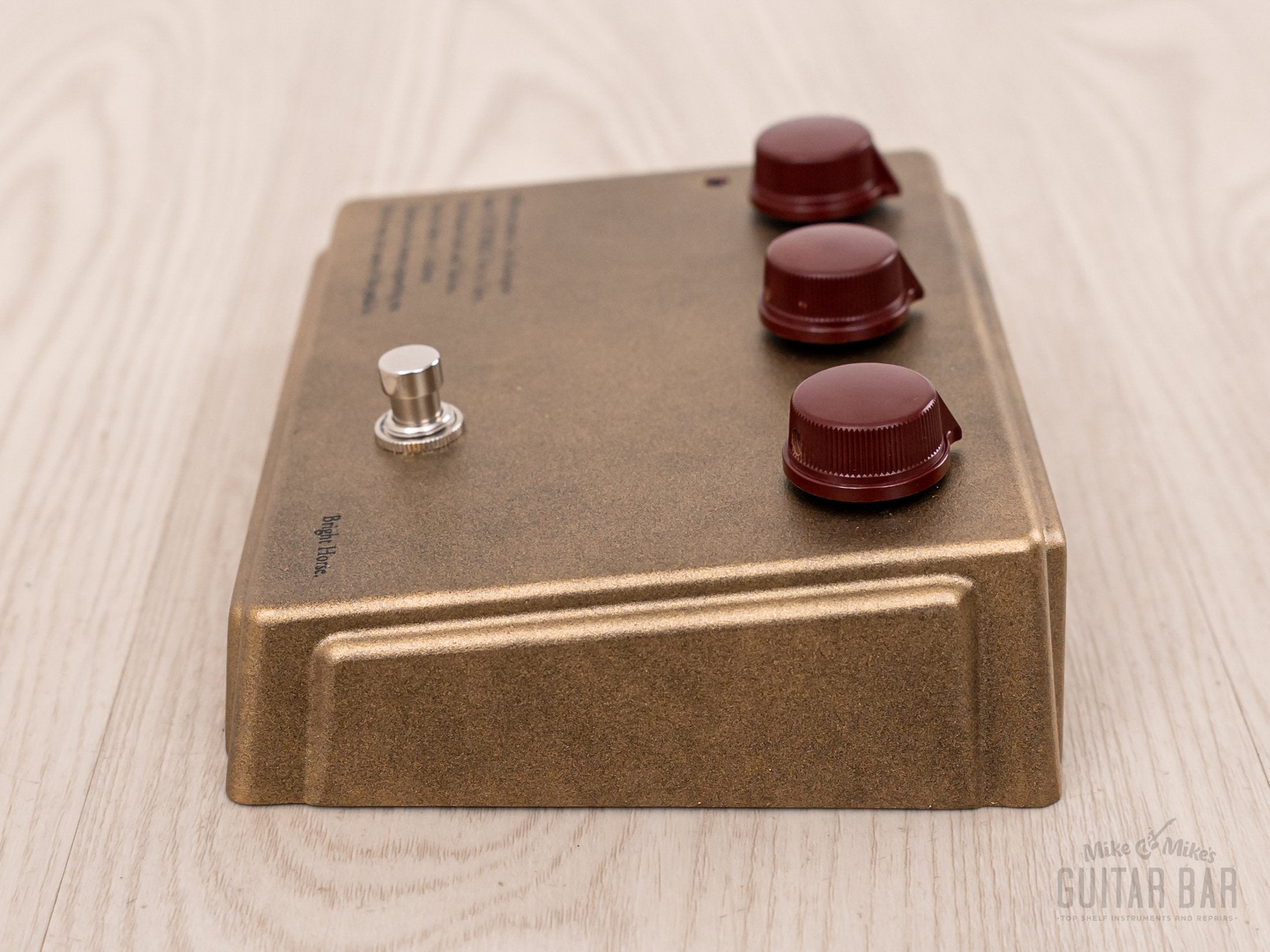 2025 HTJ-Works Bright Horse Professional Overdrive Big Box Limited Edition Aged Gold Klone, Mint w/ Box