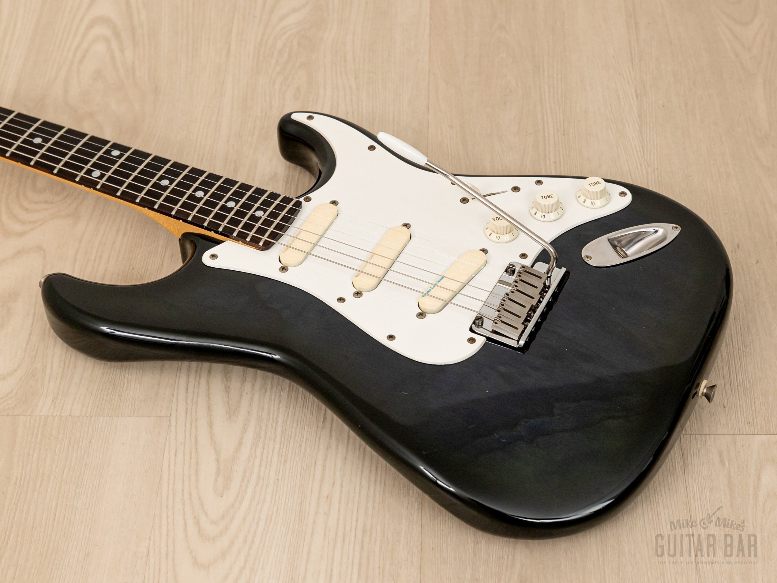 1990 Fender Stratocaster Pro Feel STR-850LS Blueberry Sunburst, USA Lace Sensors, Japan MIJ Fujigen