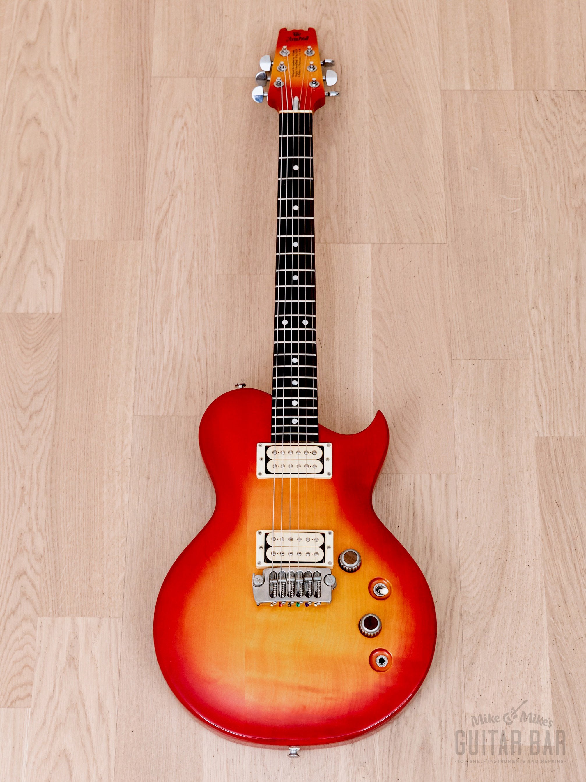 1980 Aria Pro II PE-600 Vintage Electric Guitar Near-Mint w/ Case & Strap, Japan Matsumoku