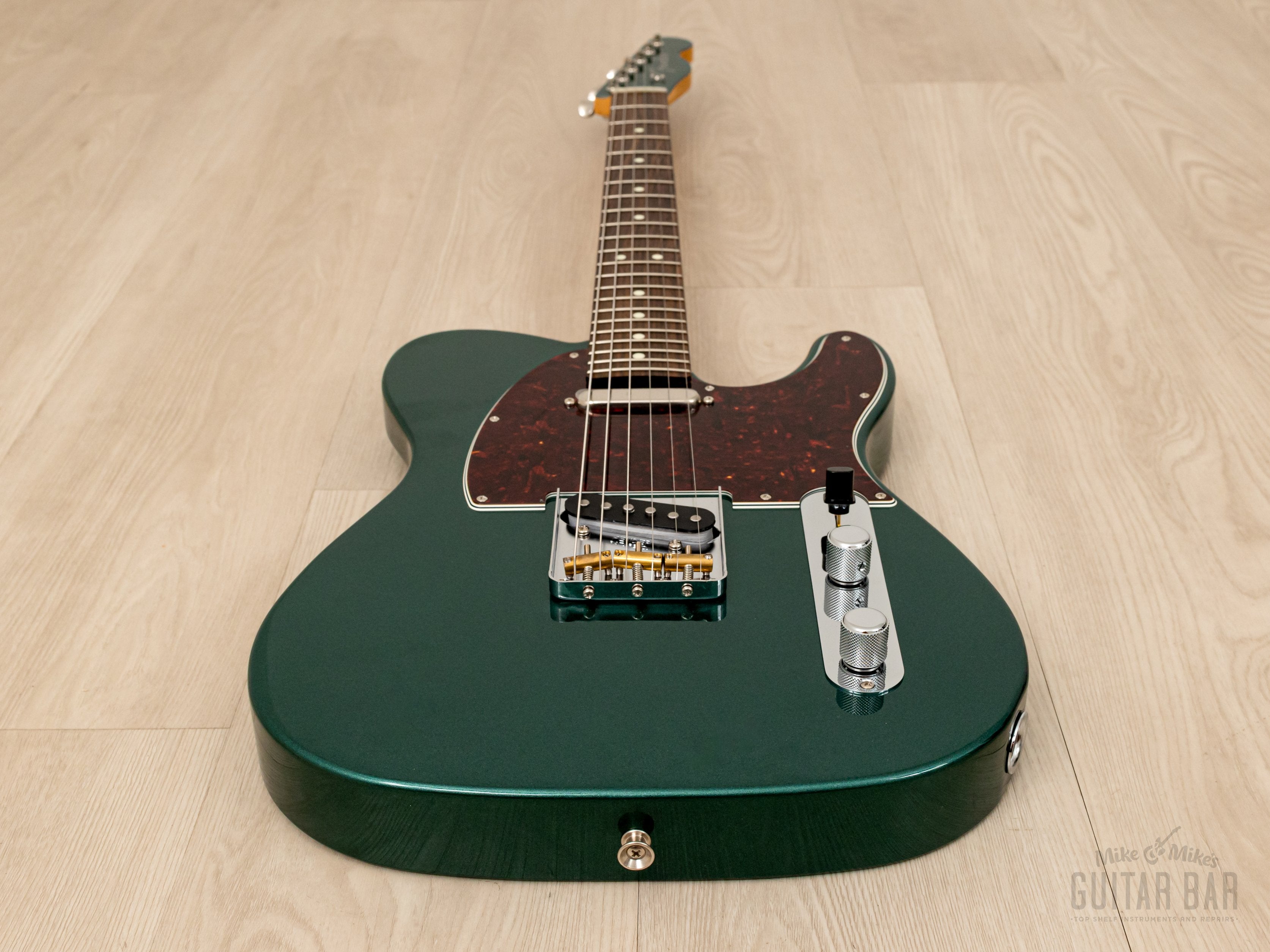 2023 Fender Hybrid II Telecaster FSR Sherwood Green w/ Headstock,  Near-Mint, Japan MIJ