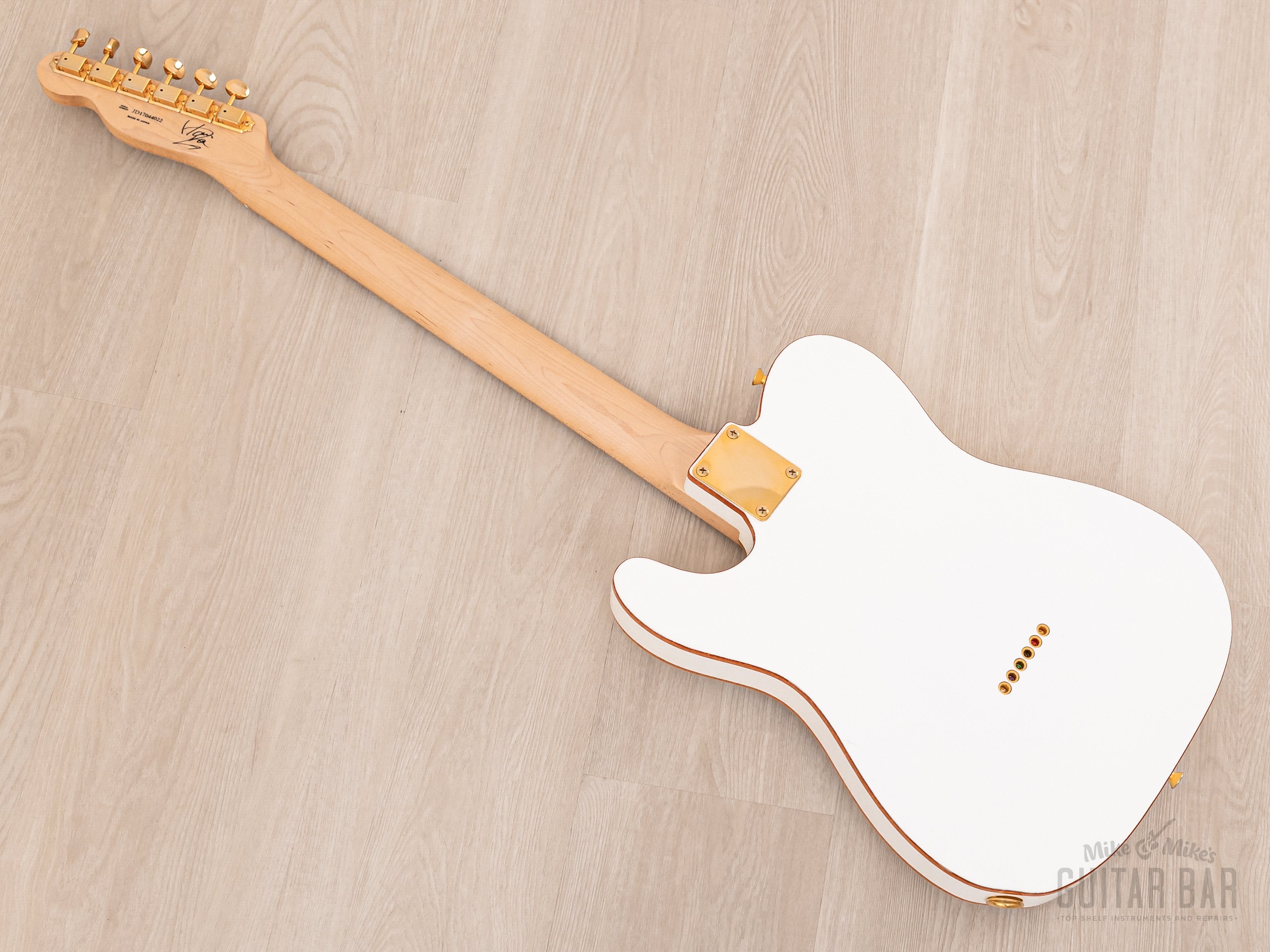 2017 Fender Haruna Signature Telecaster Arctic White Near-Mint w/ USA Dimarzio Pickups, Japan MIJ