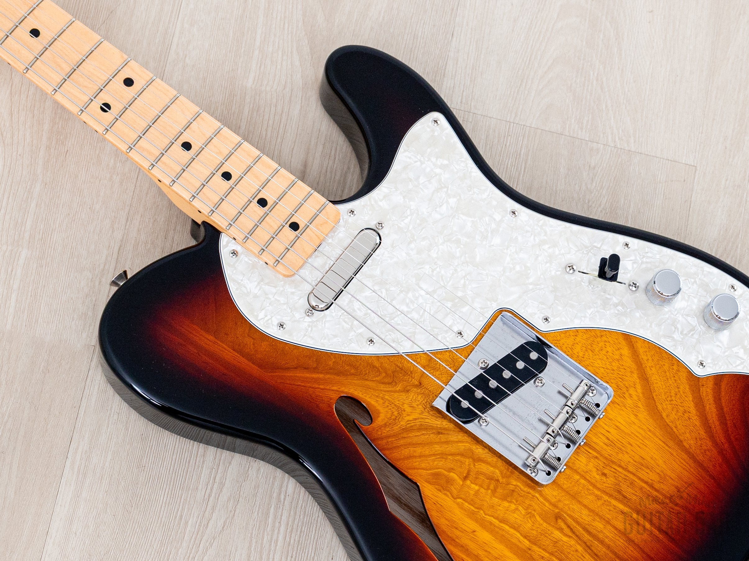 2024 Fender Heritage '60s Telecaster Thinline Sunburst Lacquer, Ash Bo