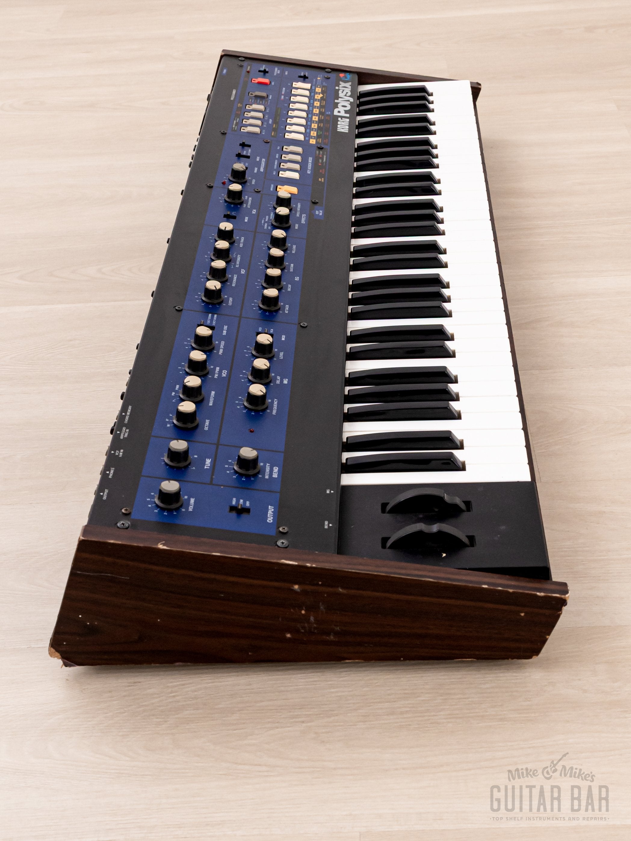 1980s Kory PolySix Kiwi Upgrade Vintage Analog Polyphonic Synthesizer w/ MIDI