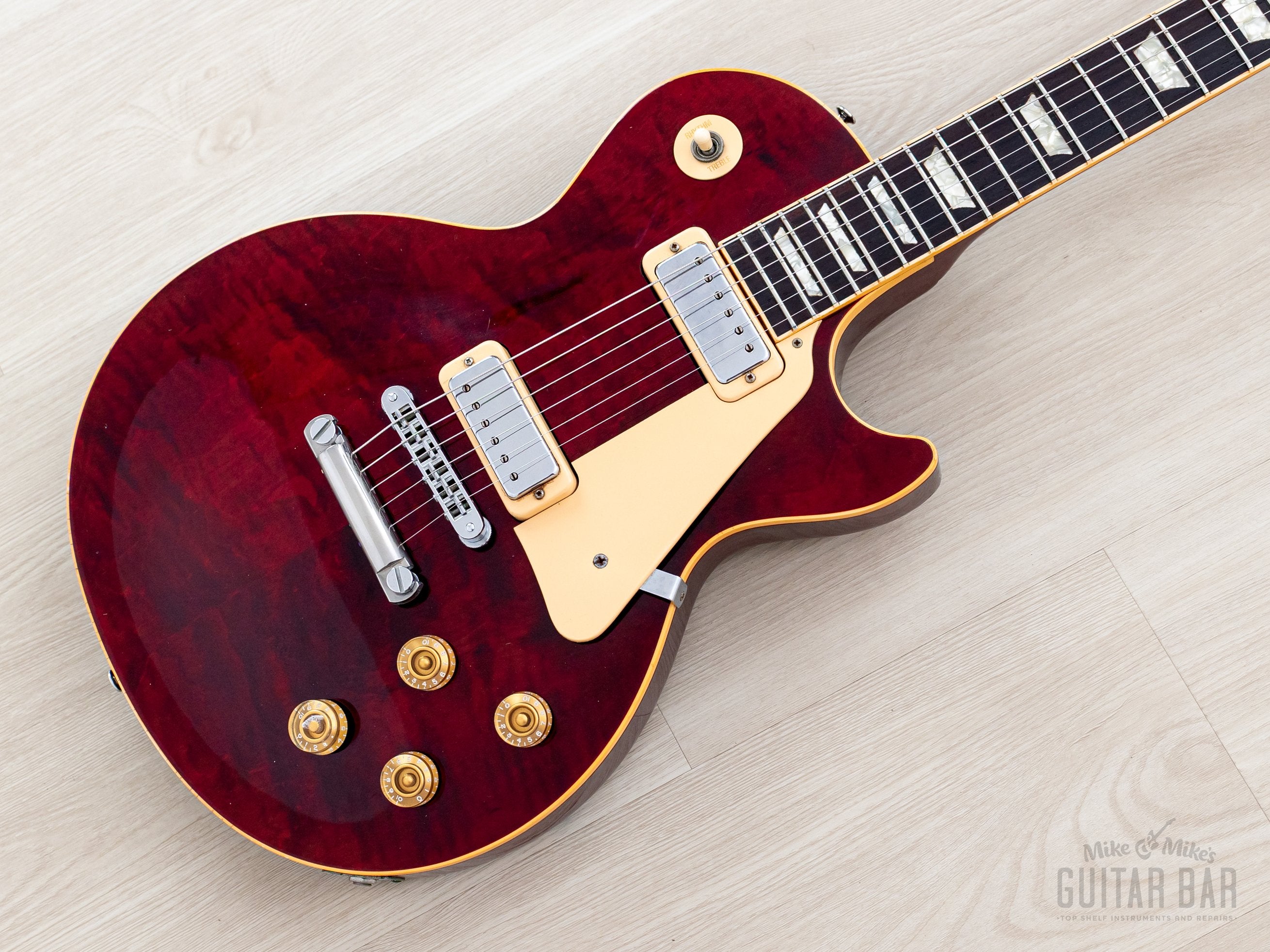 ぽよGibsonLesPaul Deluxe LimitedEdition 2000 Gibson Les Paul Deluxe 30th Anniversary Limited Edition Figured T