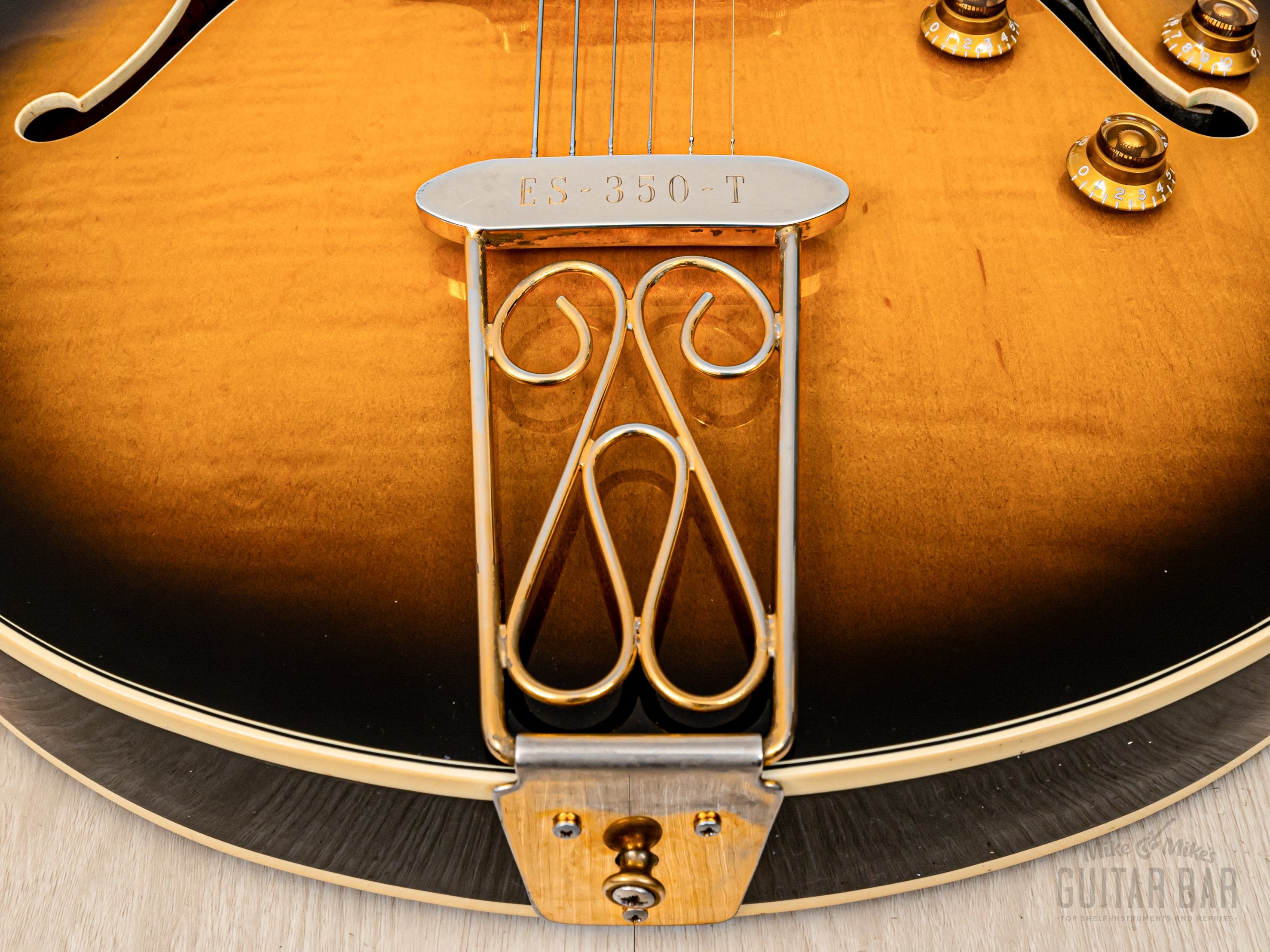 1992 Gibson Limited Edition ES-350T Sunburst, 57 Classic PAFs, Long Scale & 1 11/16