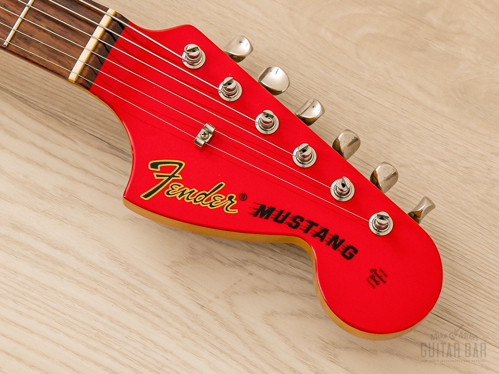 2010 Fender Mustang '69 Vintage Reissue MG69/MH Fiesta Red w/ Hangtag, Japan MIJ