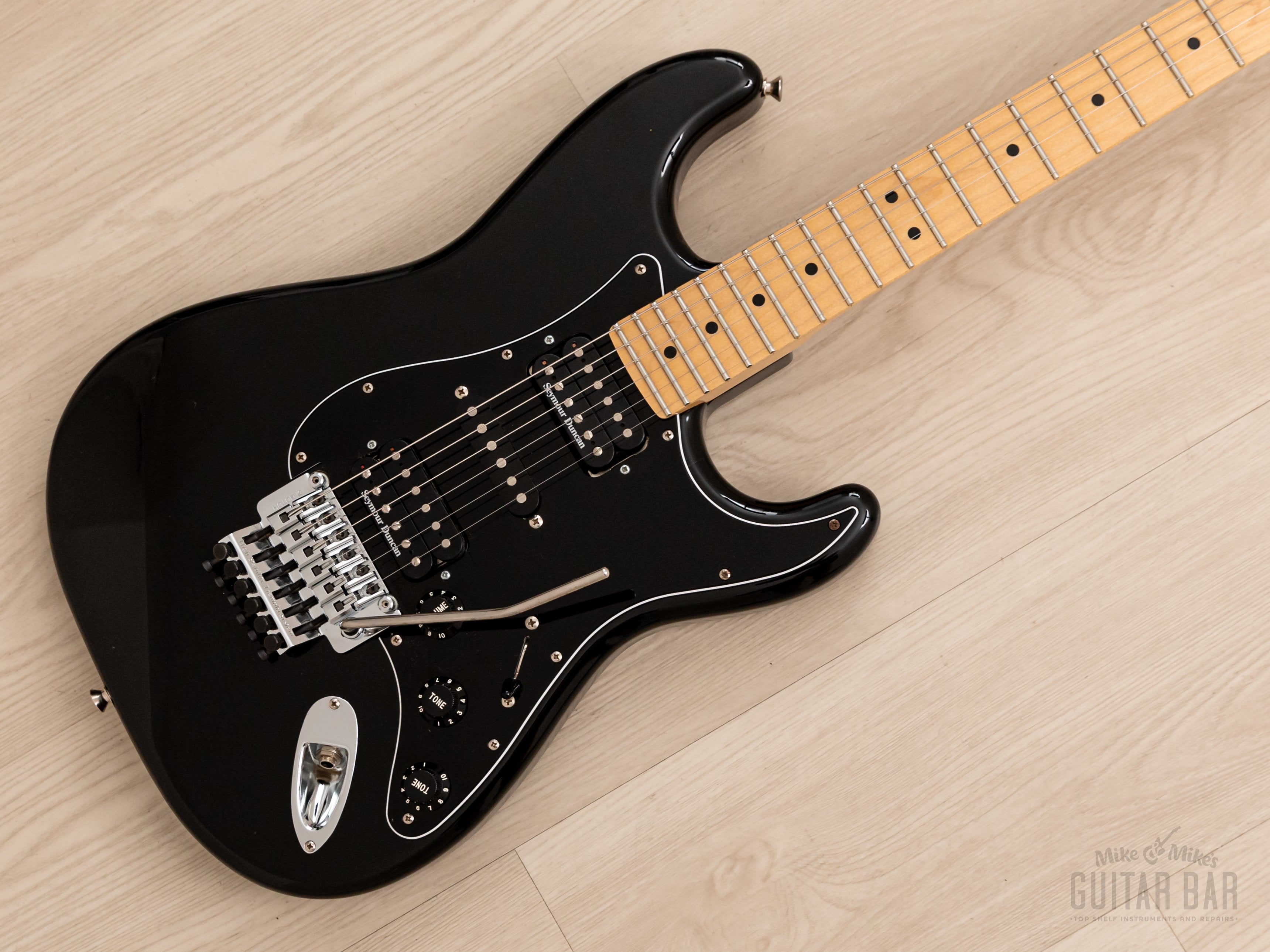 2014 Fender Stratocaster ST72-FR HSH Floyd Rose Black Near-Mint w/ Seymour  Duncan, Japan MIJ, Mick Mars