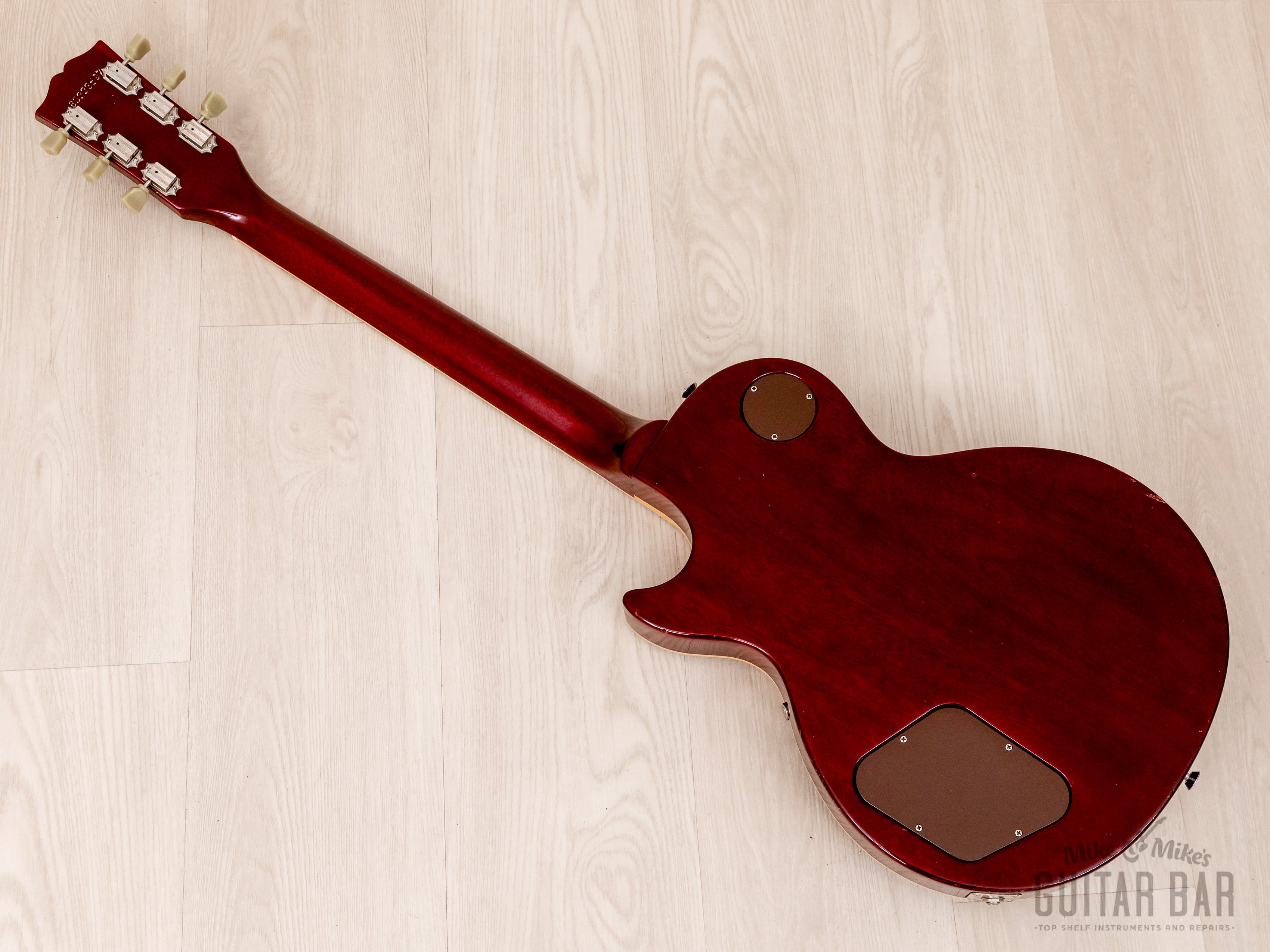 1983 Gibson Les Paul Deluxe Vintage Guitar Wine Red w/ Case