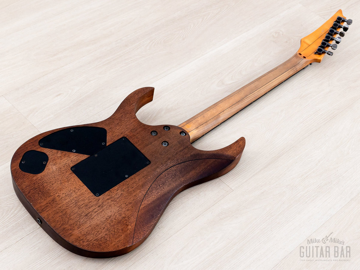 Back of the body angled view