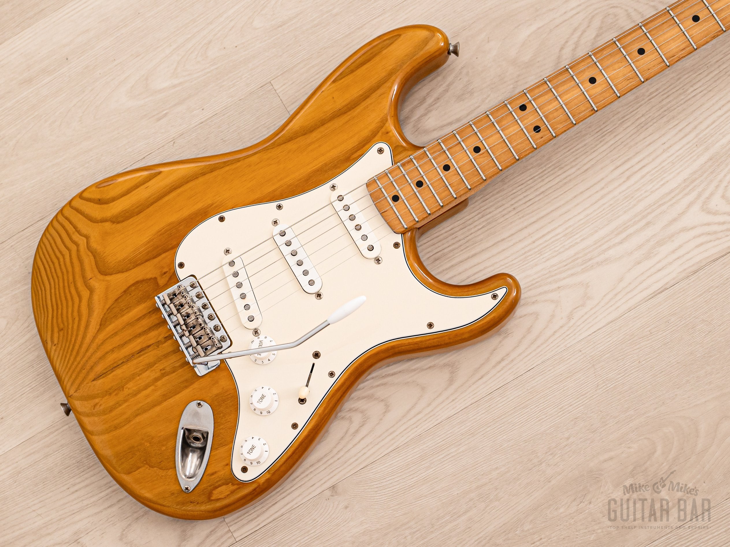 1986 Fender '72 Stratocaster ST72-115 Natural w/ Pure Vintage '65 Pickups,  Japan MIJ Fujigen