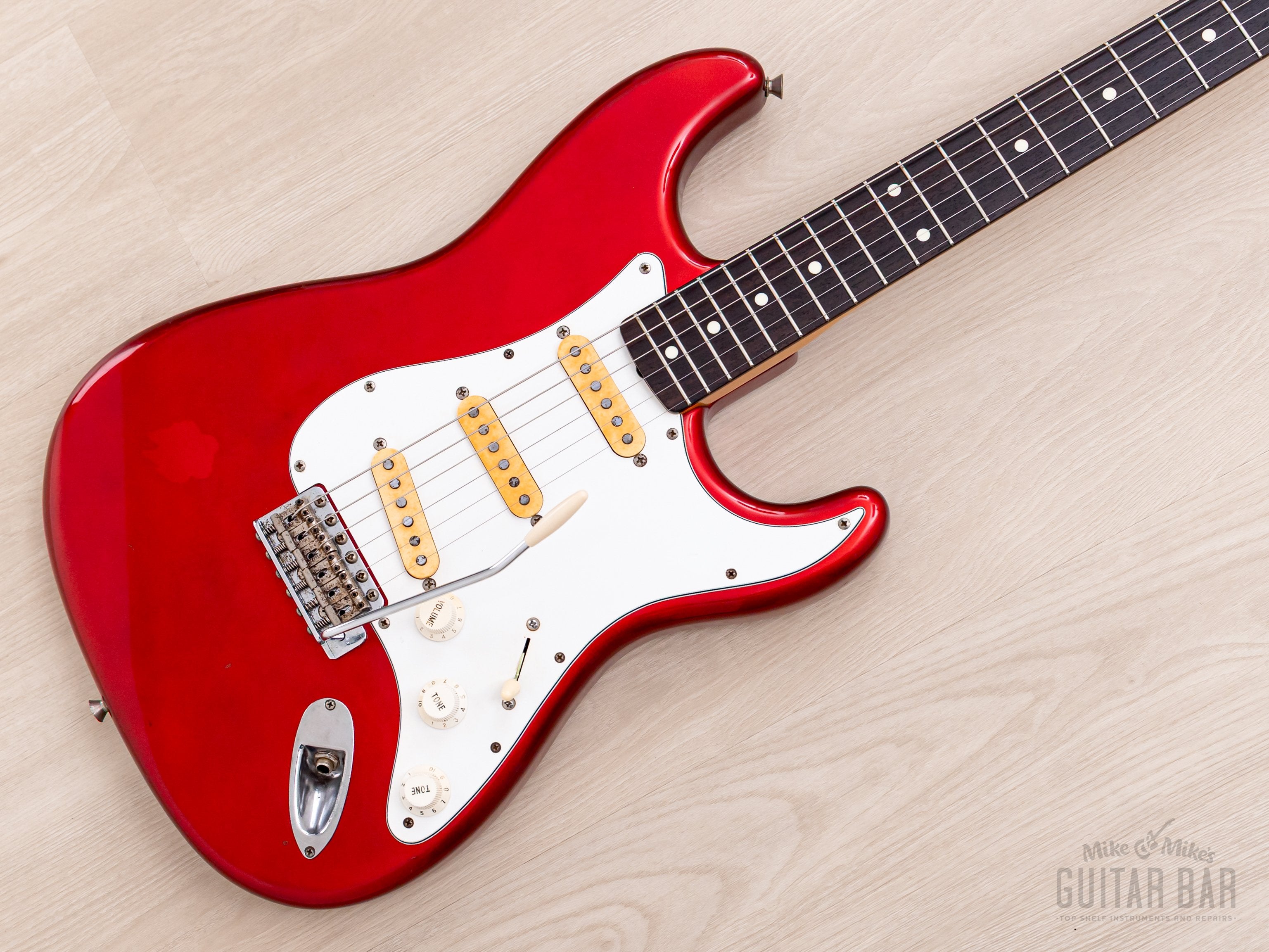 1991 Fender Order Made Stratocaster '62 Vintage Reissue Candy Apple Re