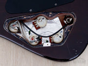 1977 Greco M900 Mirage rear control cavity with original pots