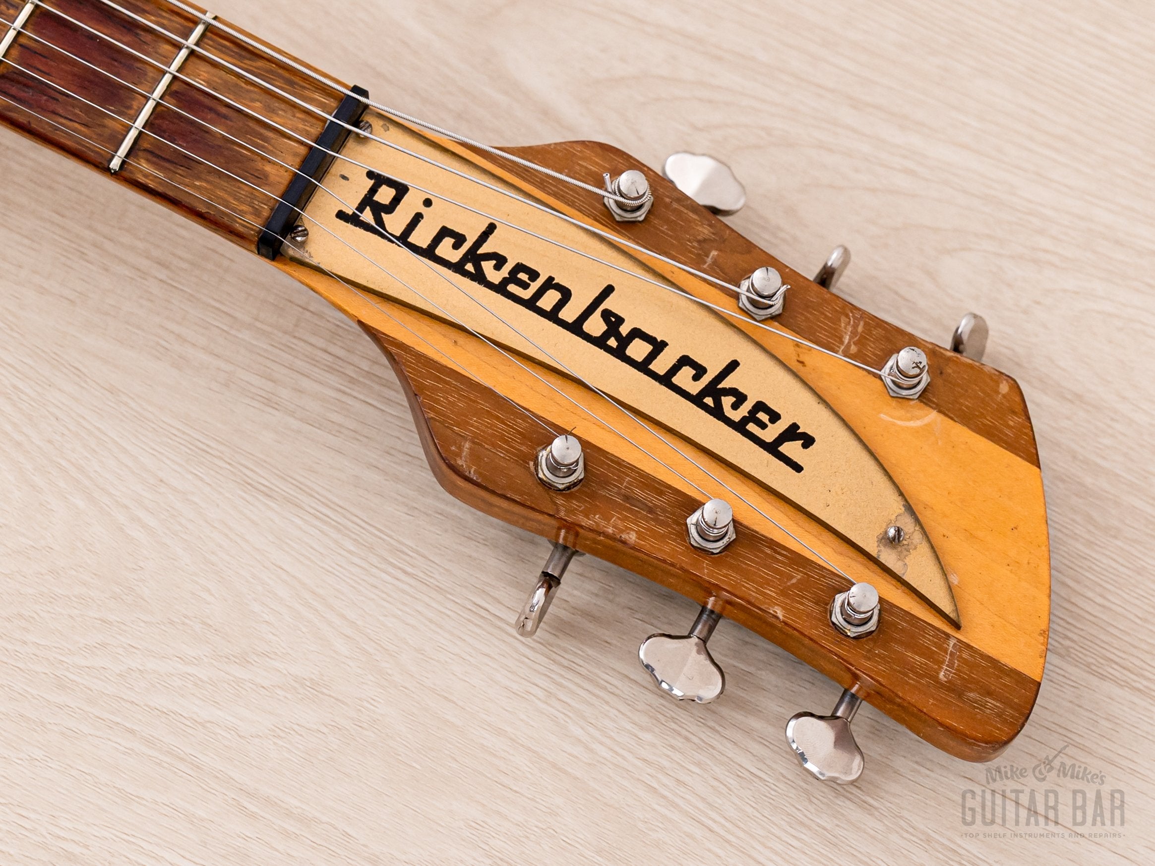 1961 Rickenbacker 450 Combo Vintage Electric Guitar Mapleglo w/ Toaster Top Pickups, Case