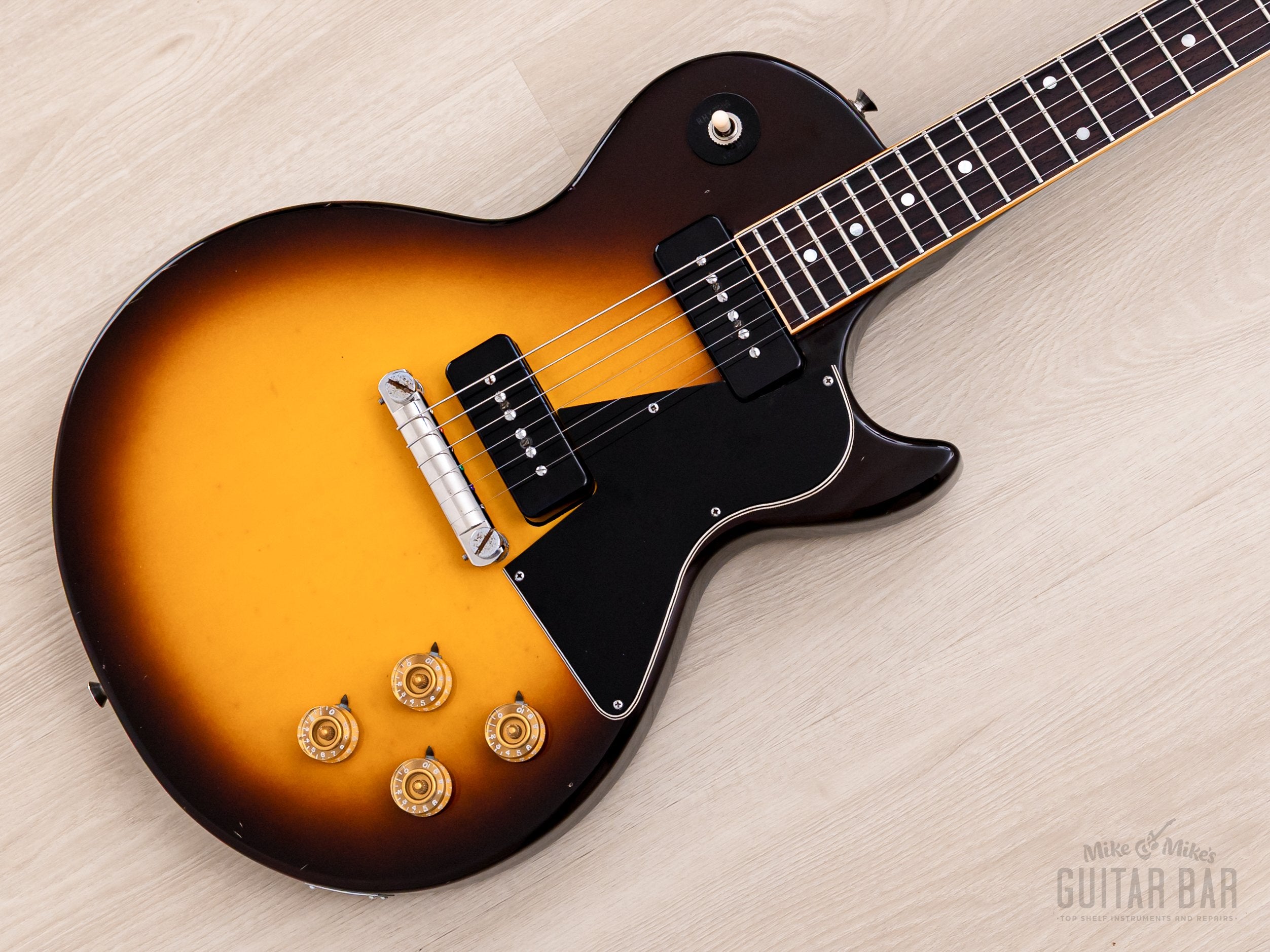 1974 Greco LJ-600 Special Vintage Guitar Yellow Sunburst w/ P-90, Japan Matsumoku