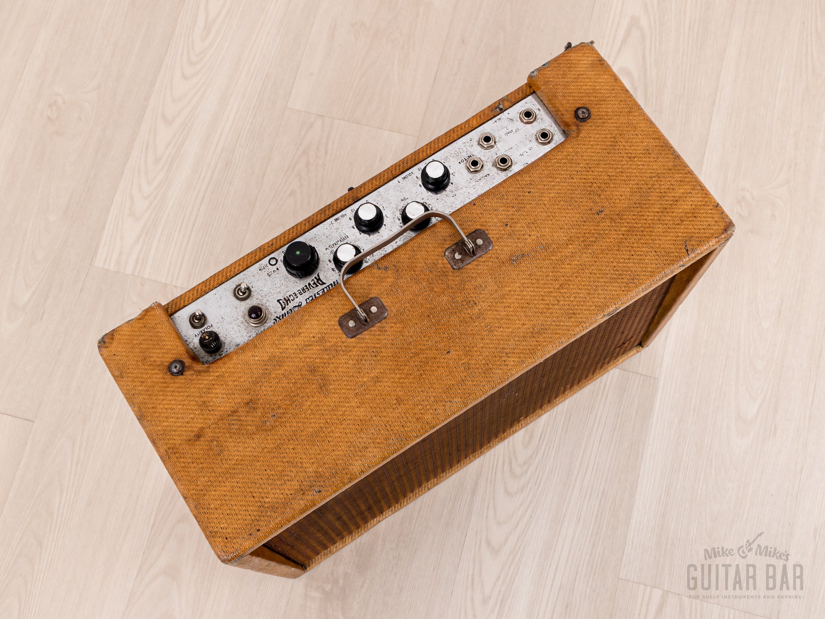 1962 Maestro (Gibson) GA-2RT Deluxe Reverb-Echo 1x12 Tweed Vintage Tube Amp w/ Oxford, Serviced