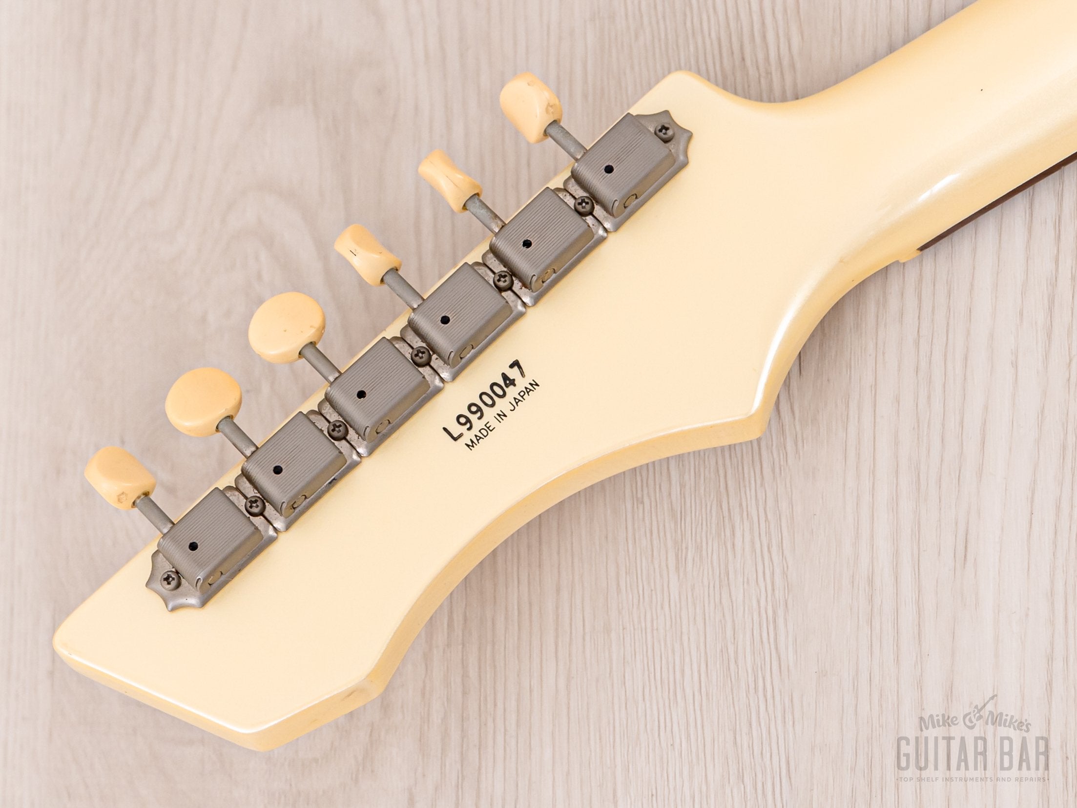 1999 Guyatone Telstar LG-160T Vintage Reissue Pearl White, Near-Mint, Japan