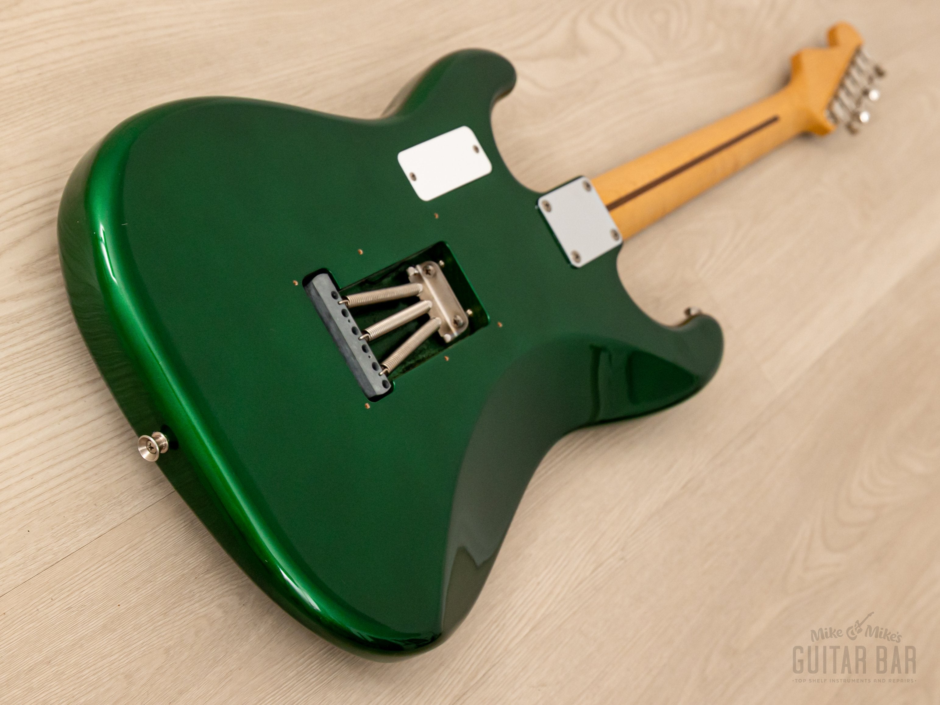 1991 Fender Order Made Stratocaster ST57-770LS Candy Apple Green w/ Lace  Sensor, Japan MIJ Fujigen