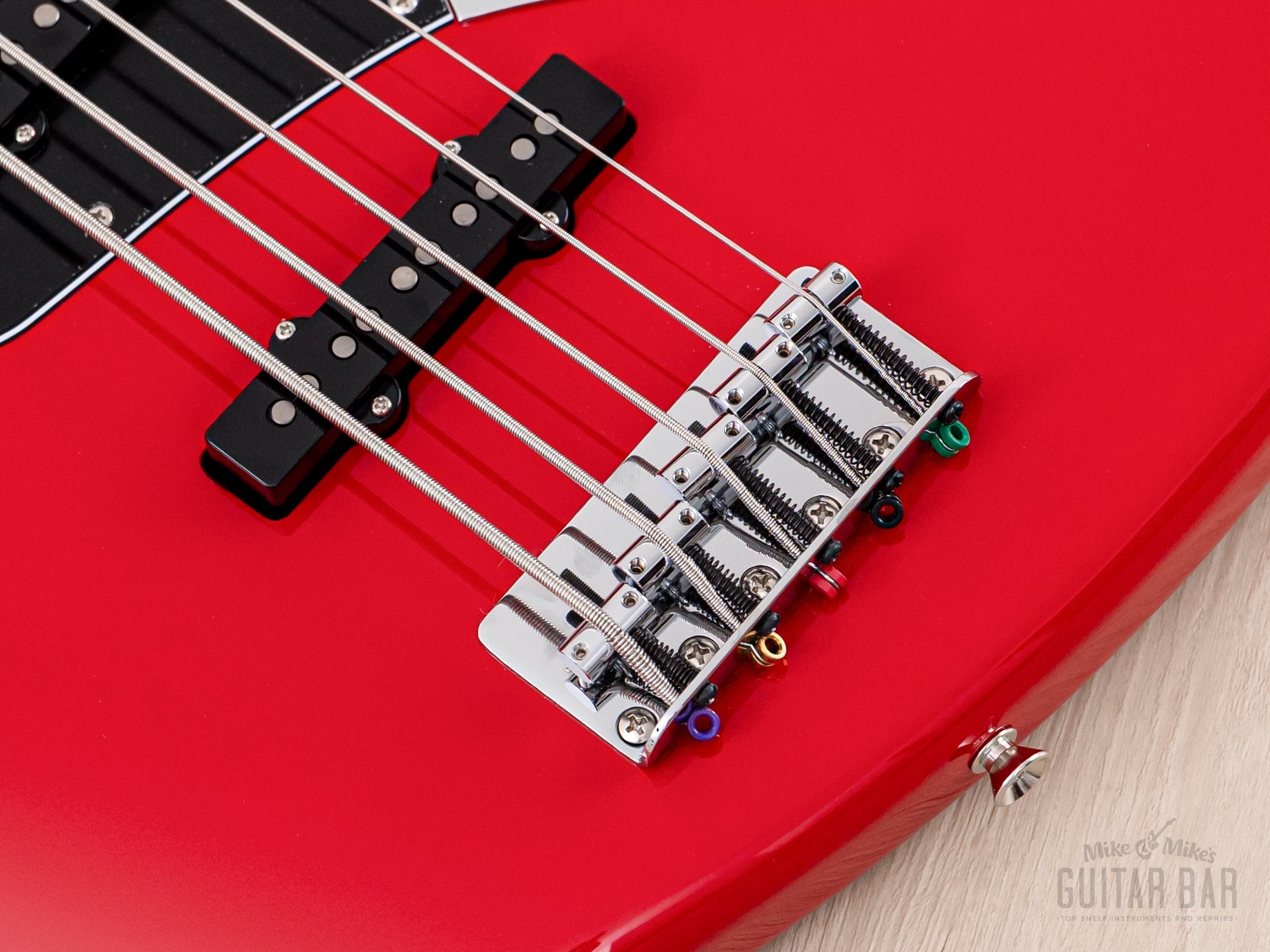 2023 Fender Hybrid II Jazz Bass V 5-String Modena Red, Mint w/ Hangtag