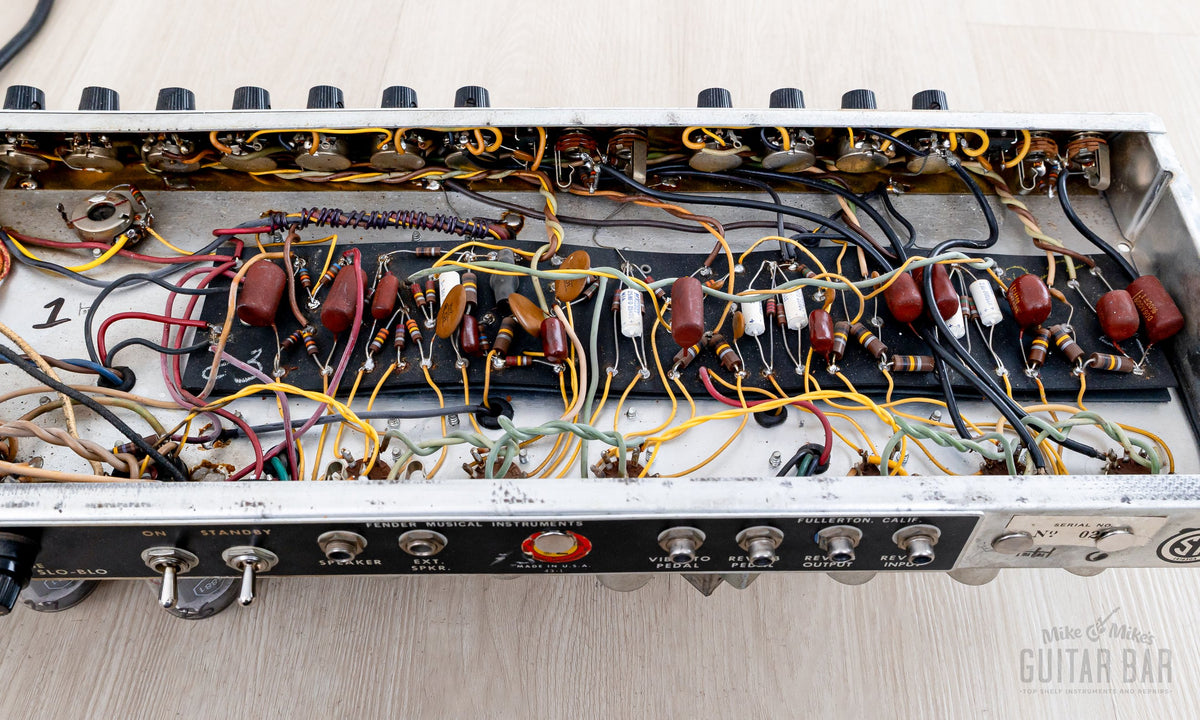 1970 Fender Twin Reverb, circuit board