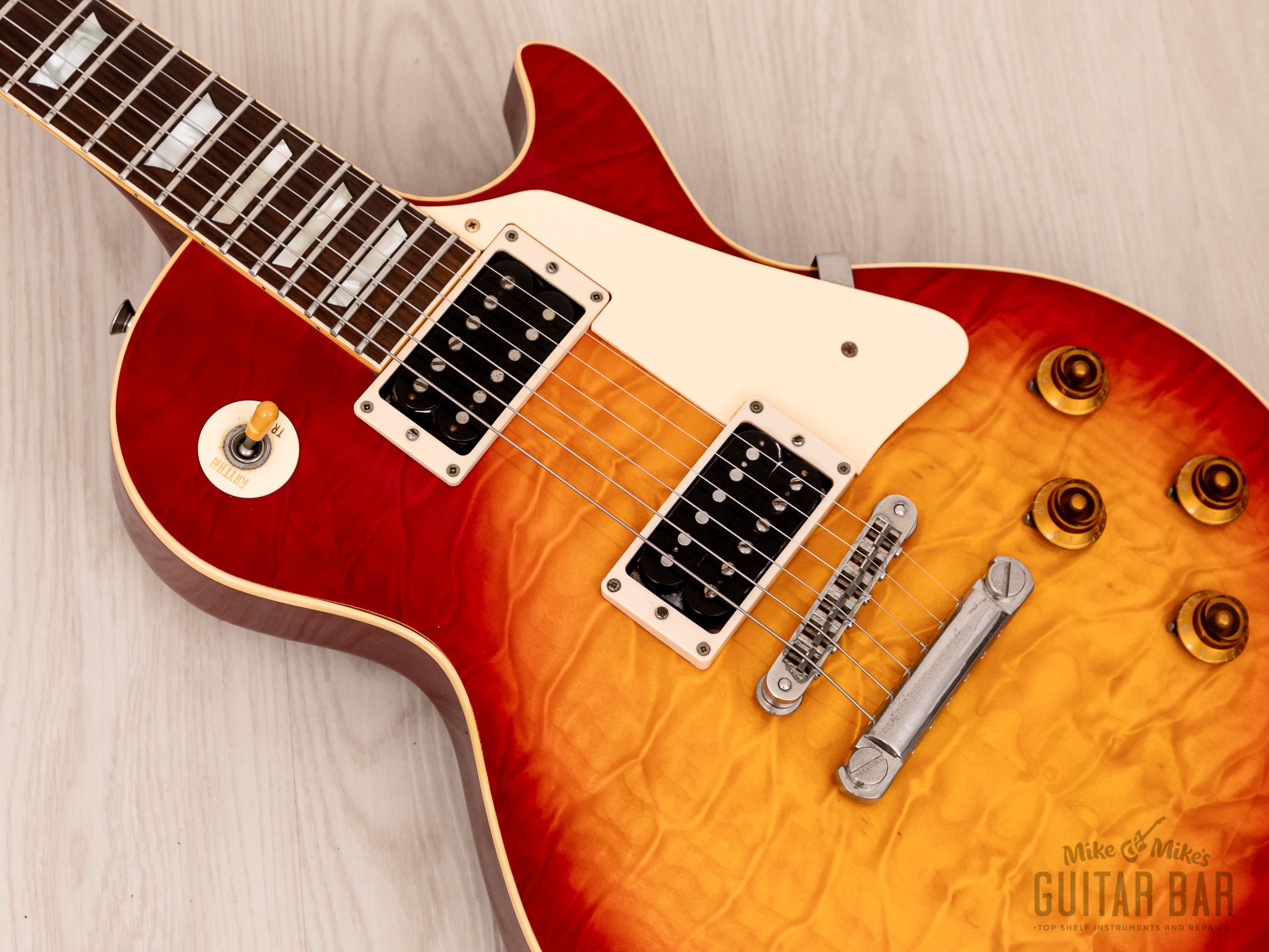1992 Orville by Gibson Les Paul Standard LPS-QM Quilted Maple Top w/ 57 Classic PAFs, Japan