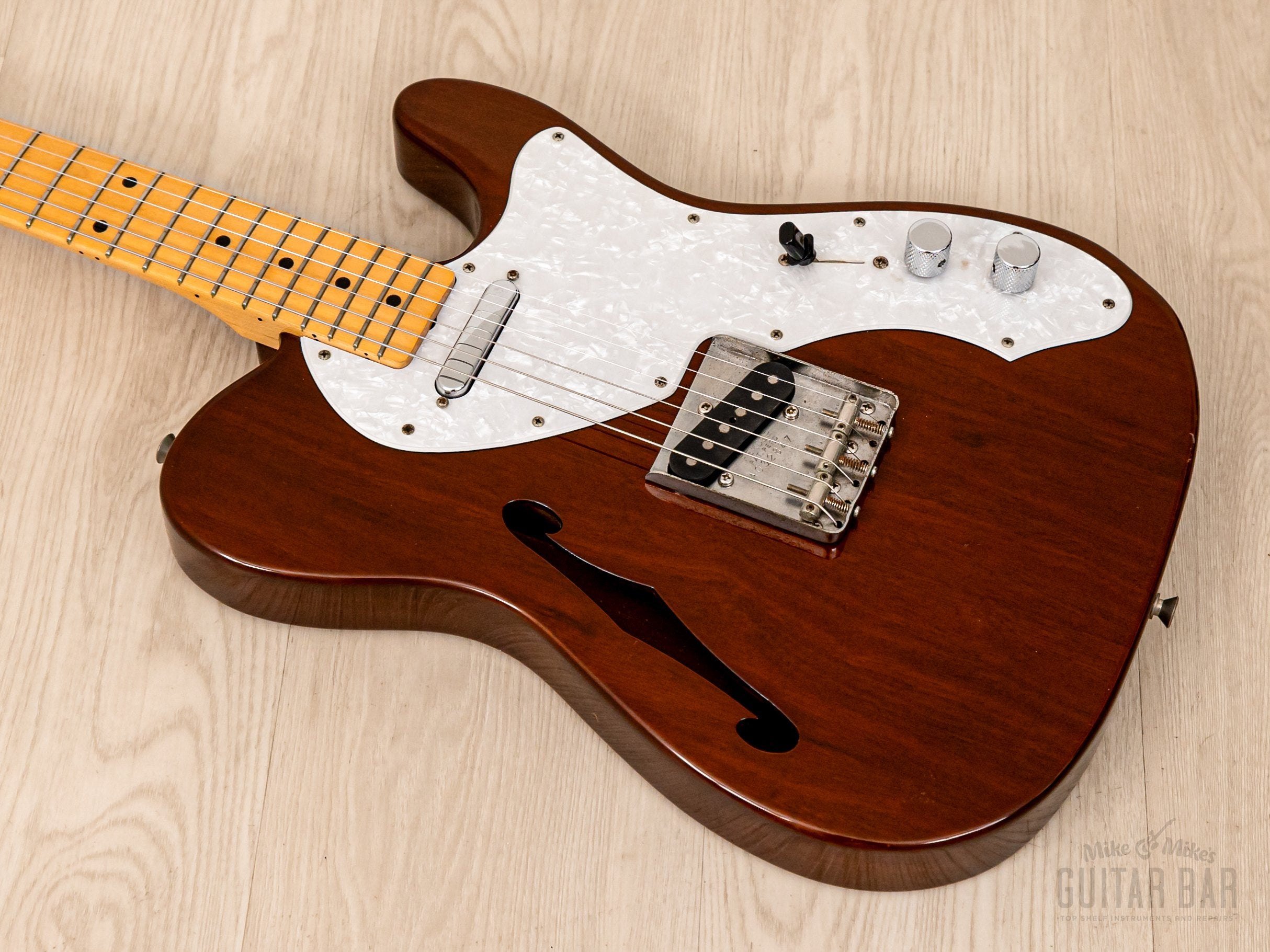 2004 Fender Telecaster Thinline ‘70 Vintage Reissue TN70/MAHO Mahogany, Japan CIJ