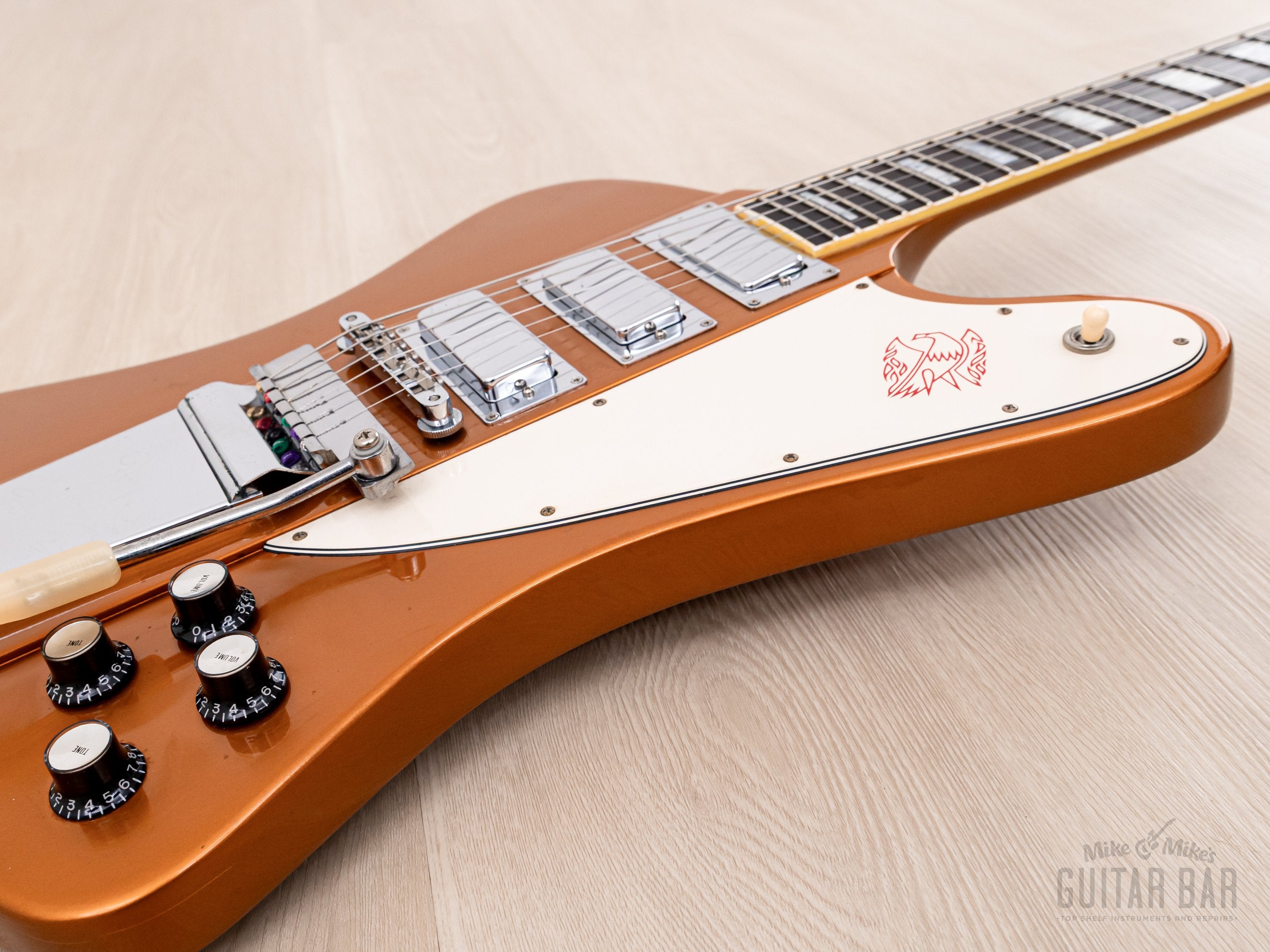 2002 Gibson Firebird VII Reverse Body Copper Near-Mint w/ Hangtags & Case, Yamano