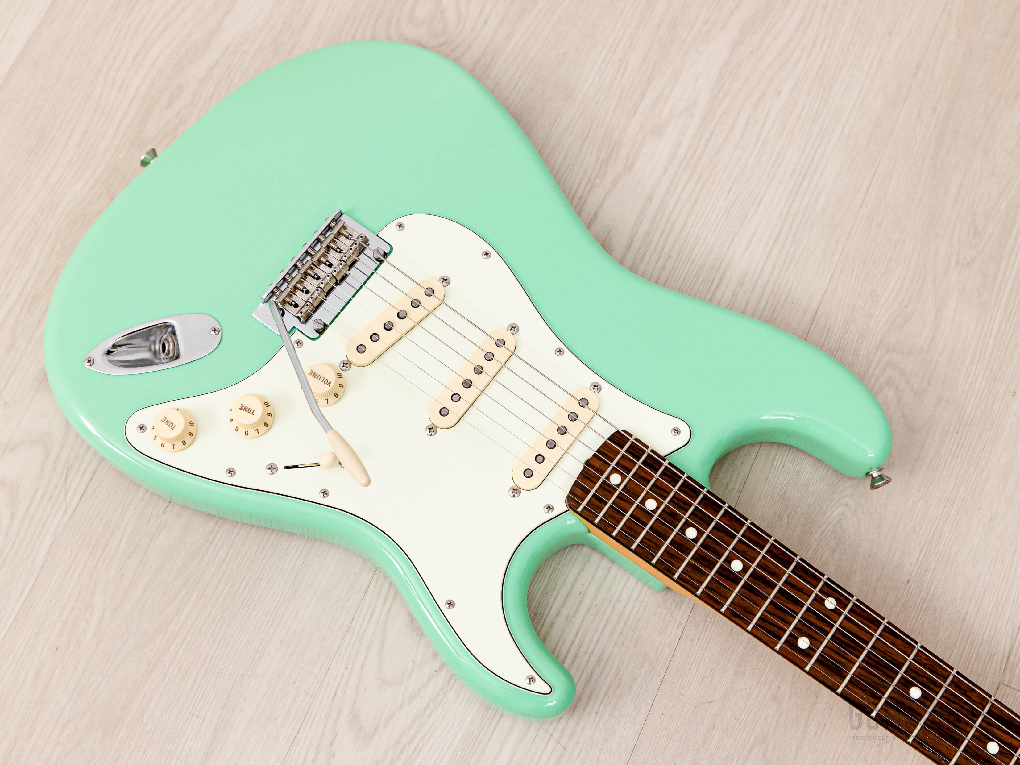 2020 Fender Hybrid '60s Stratocaster FSR Surf Green w/ USA Pickups, Japan MIJ