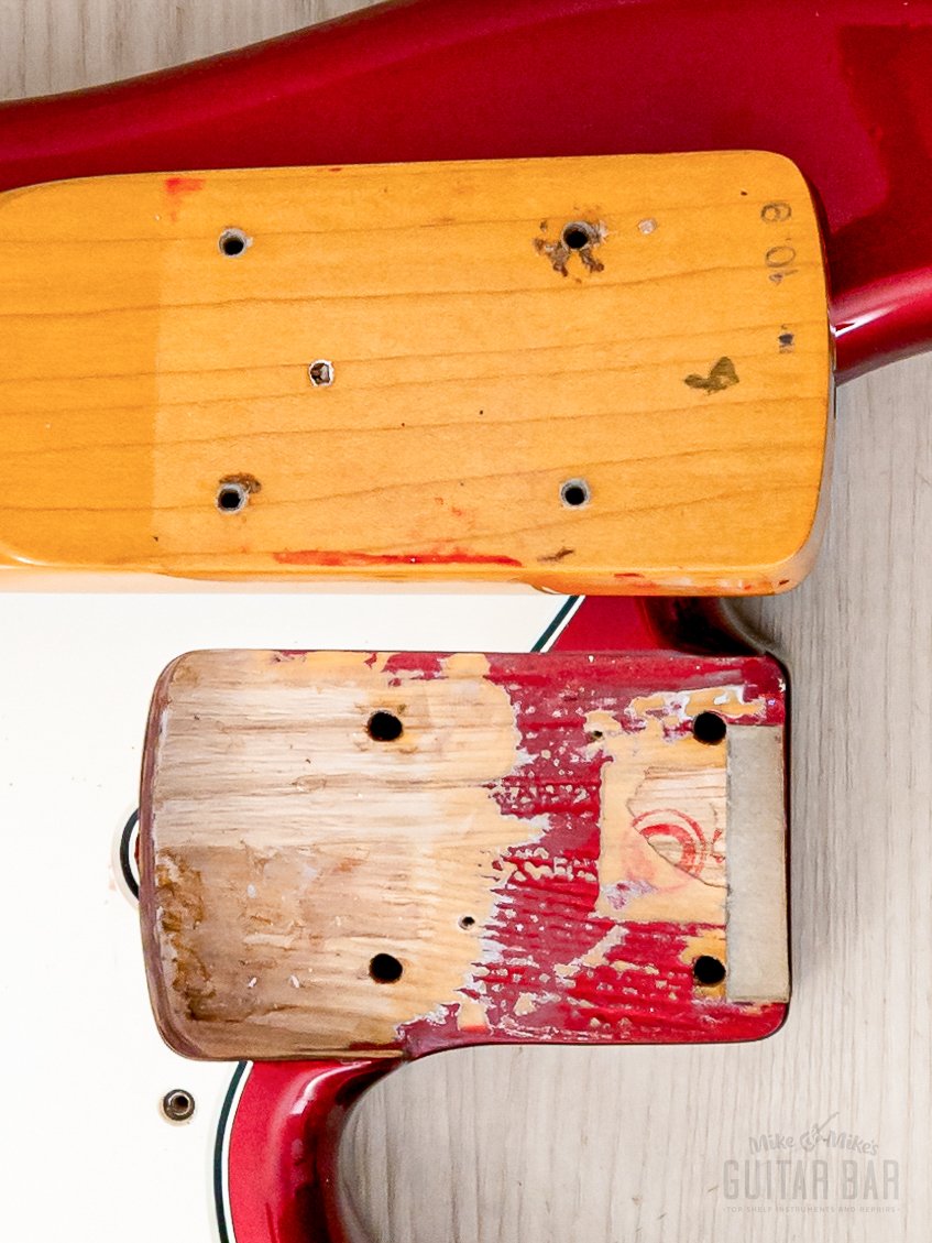 1982 Fender JV Precision Bass ‘62 Vintage Reissue PB62-75 Candy Apple Red, 100% Original, Japan MIJ Fujigen