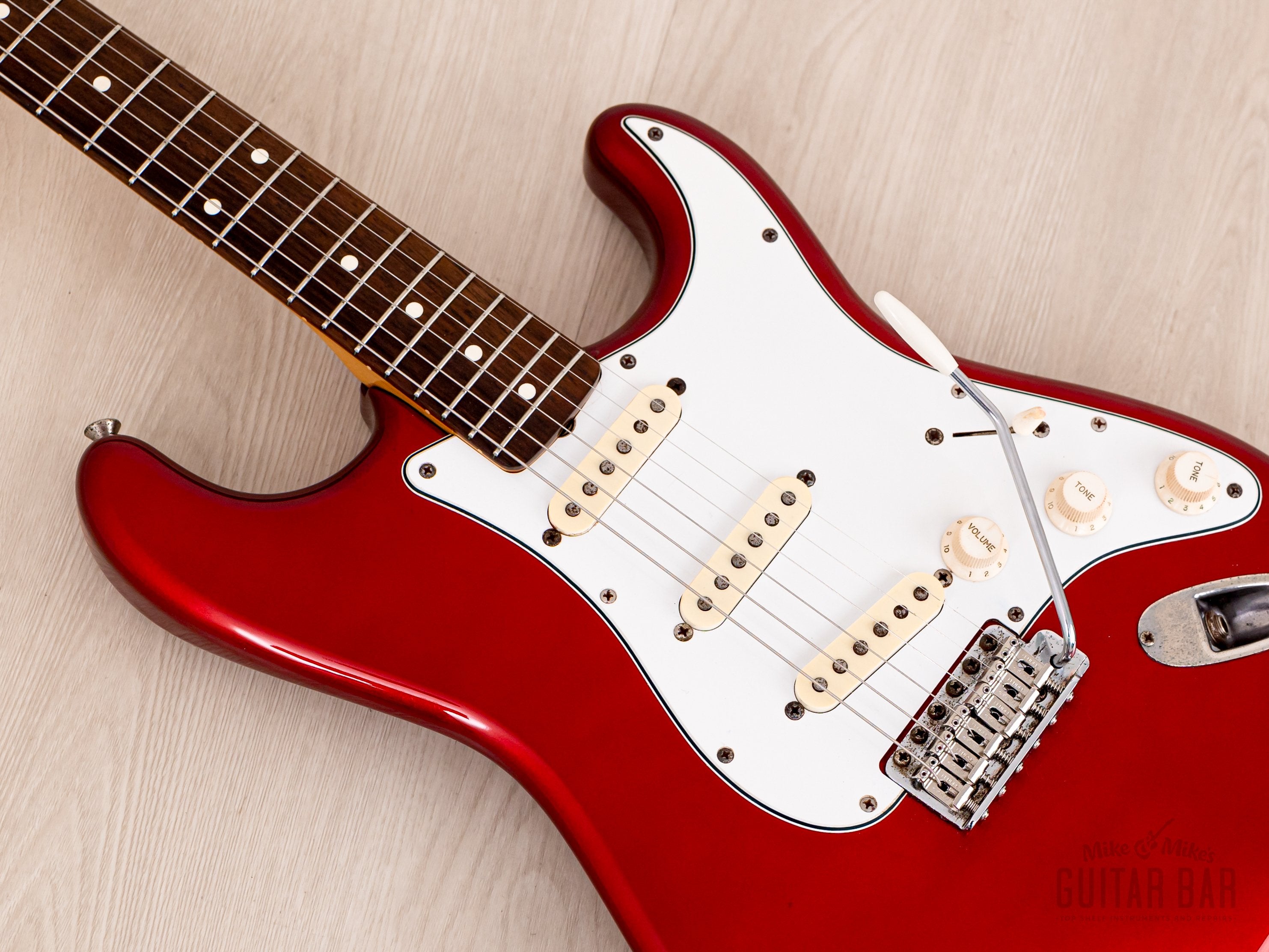 1983 Fender Stratocaster '62 Vintage Reissue JV ST62-65 Candy Apple Red 100% Original, Japan MIJ Fujigen