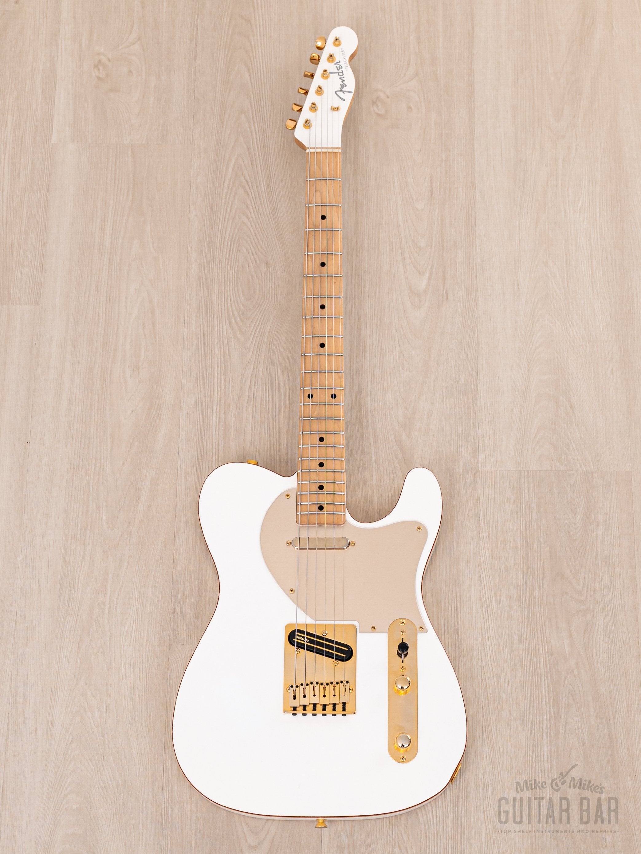 2017 Fender Haruna Signature Telecaster Arctic White Near-Mint w/ USA Dimarzio Pickups, Japan MIJ