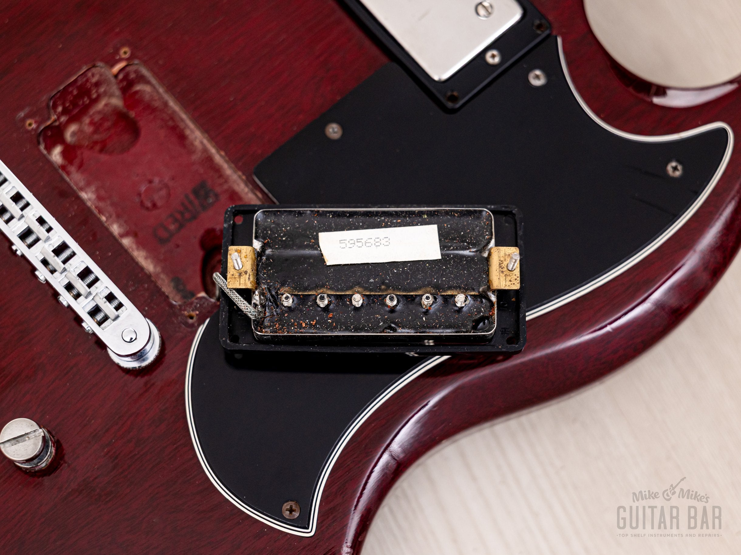 1983 Gibson SG Standard Vintage Guitar Cherry 100% Original w/ Tarbacks, Hangtags, Case