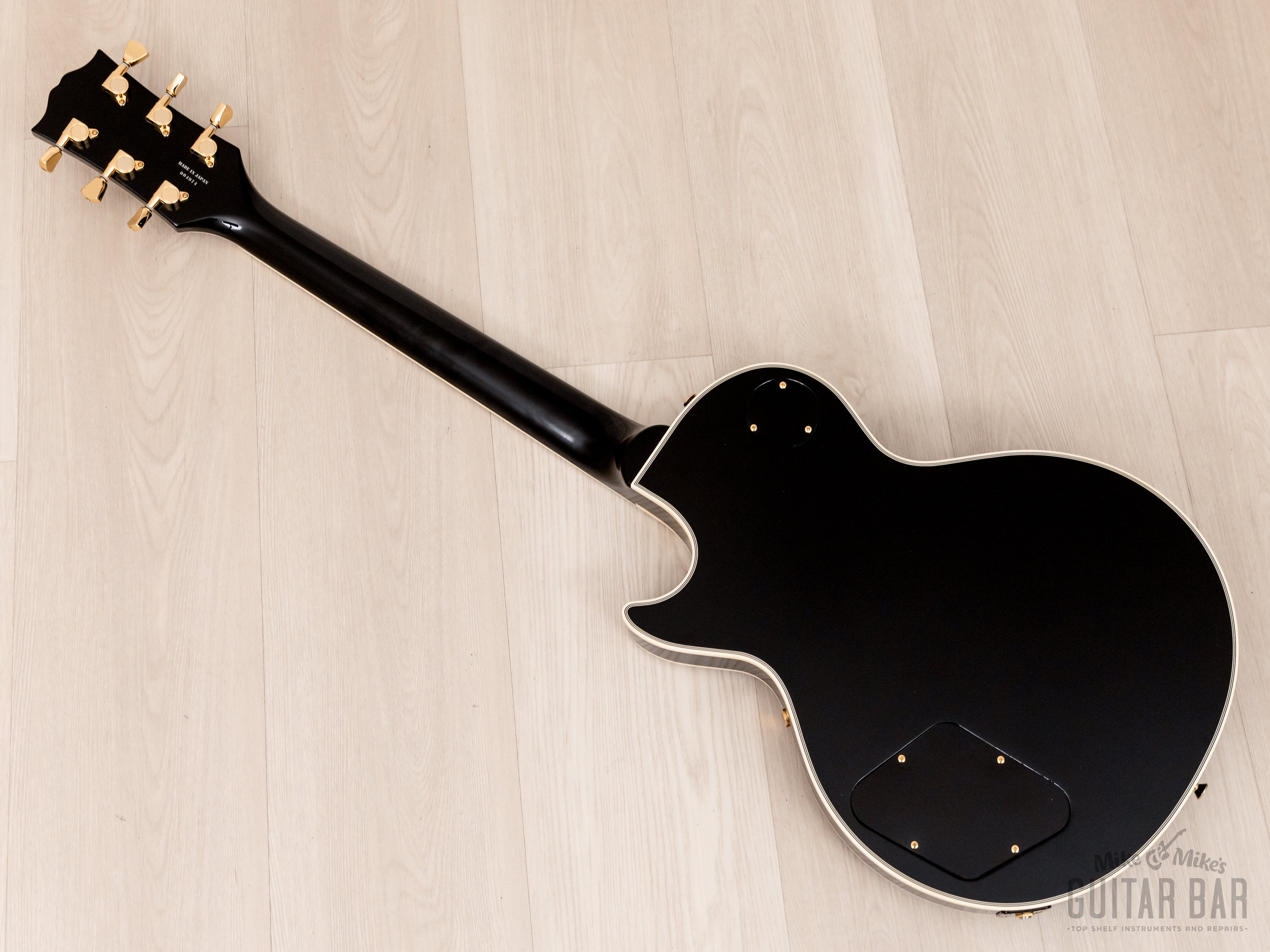 2009 Burny RLC-85 Custom Black Beauty Mahogany Top w/ Hangtags, Japan Fernandes