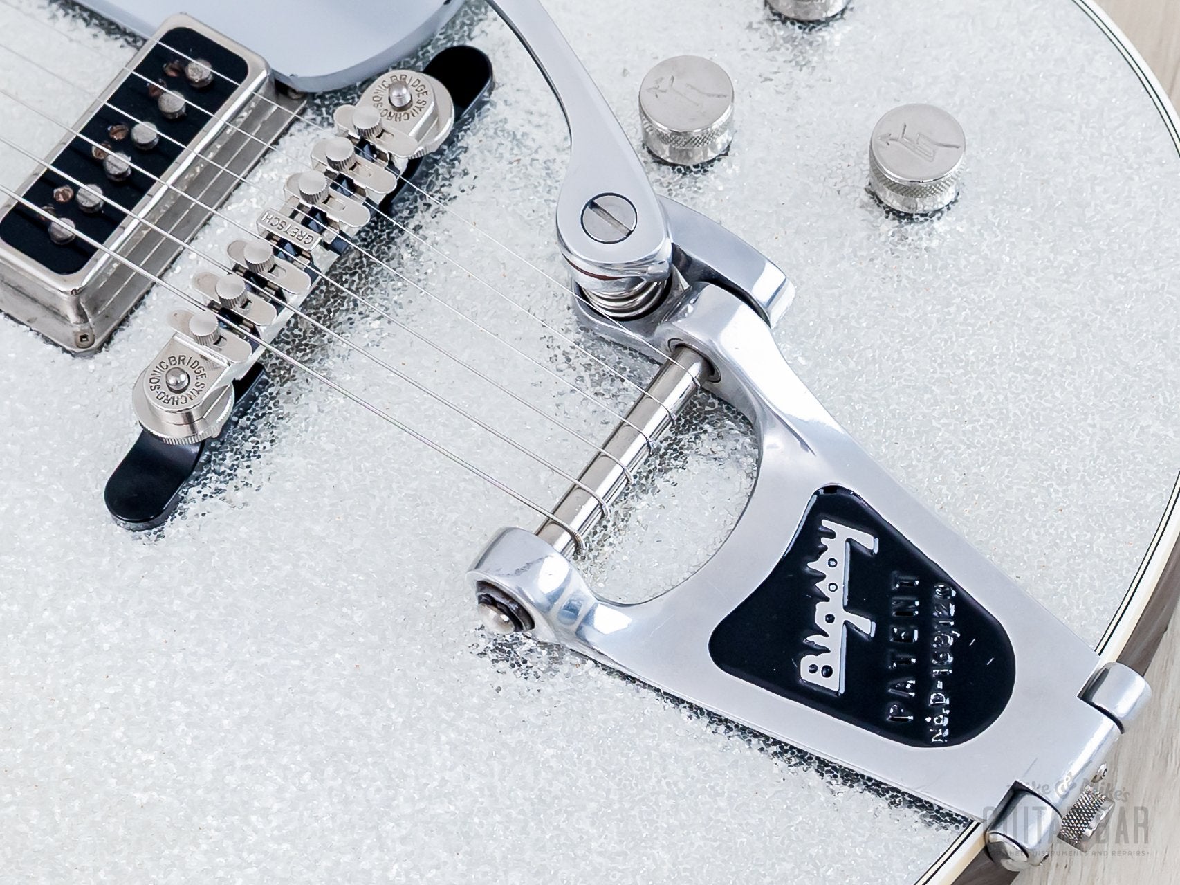 1995 Gretsch 6129T-57 Silver Jet '57 Vintage Reissue Silver Sparkle w/