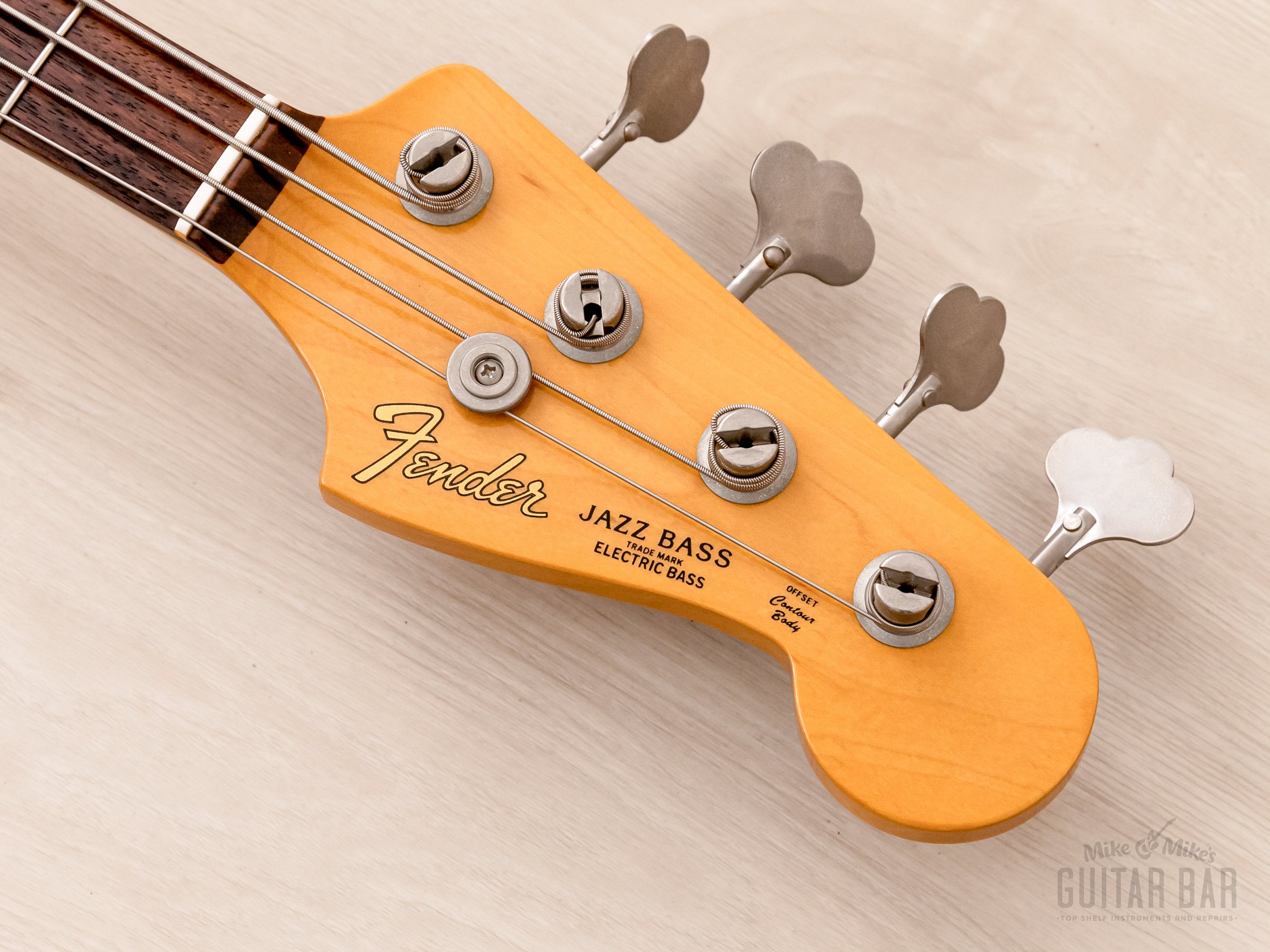 2014 Fender Jazz Bass '62 Vintage Reissue JB62/VSP, Sunburst Nitro Lacquer w/ USA Pickups, Japan MIJ