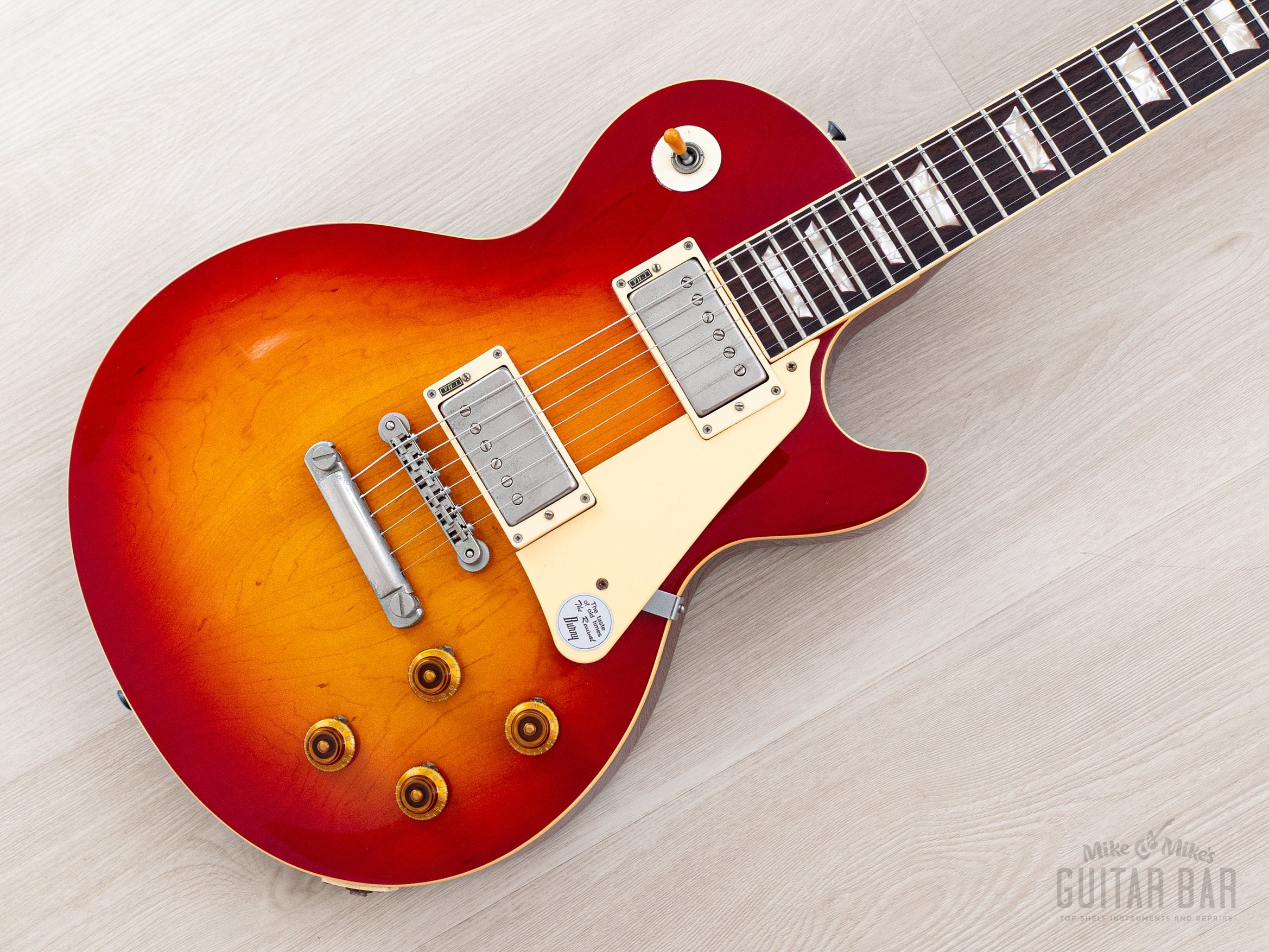 1989 Burny Super Grade RLG-60 '59 Model Burst w/ VH-1 Humbuckers, Japa