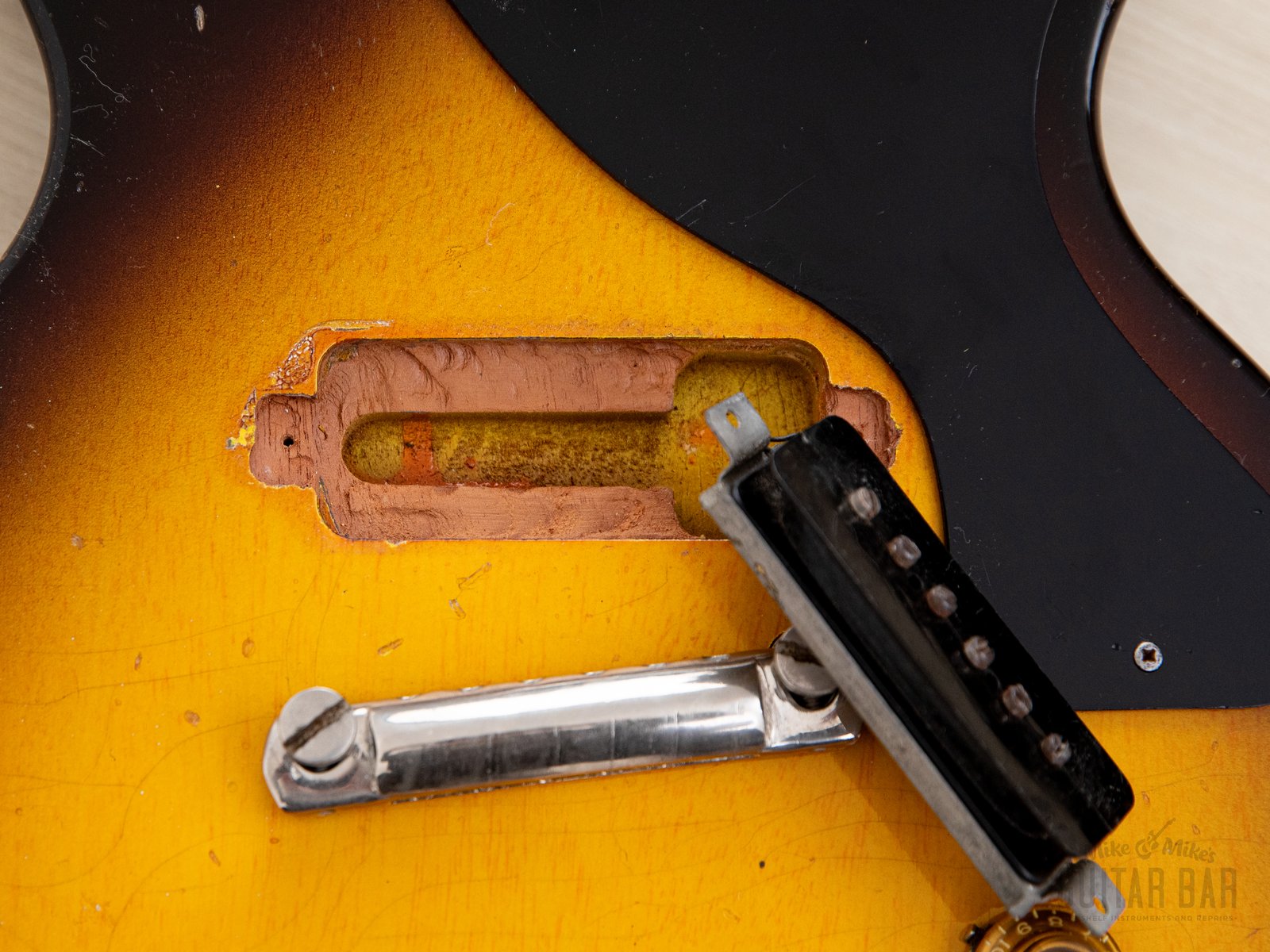 1957 Gibson Les Paul Junior Vintage Guitar Sunburst w/ Case