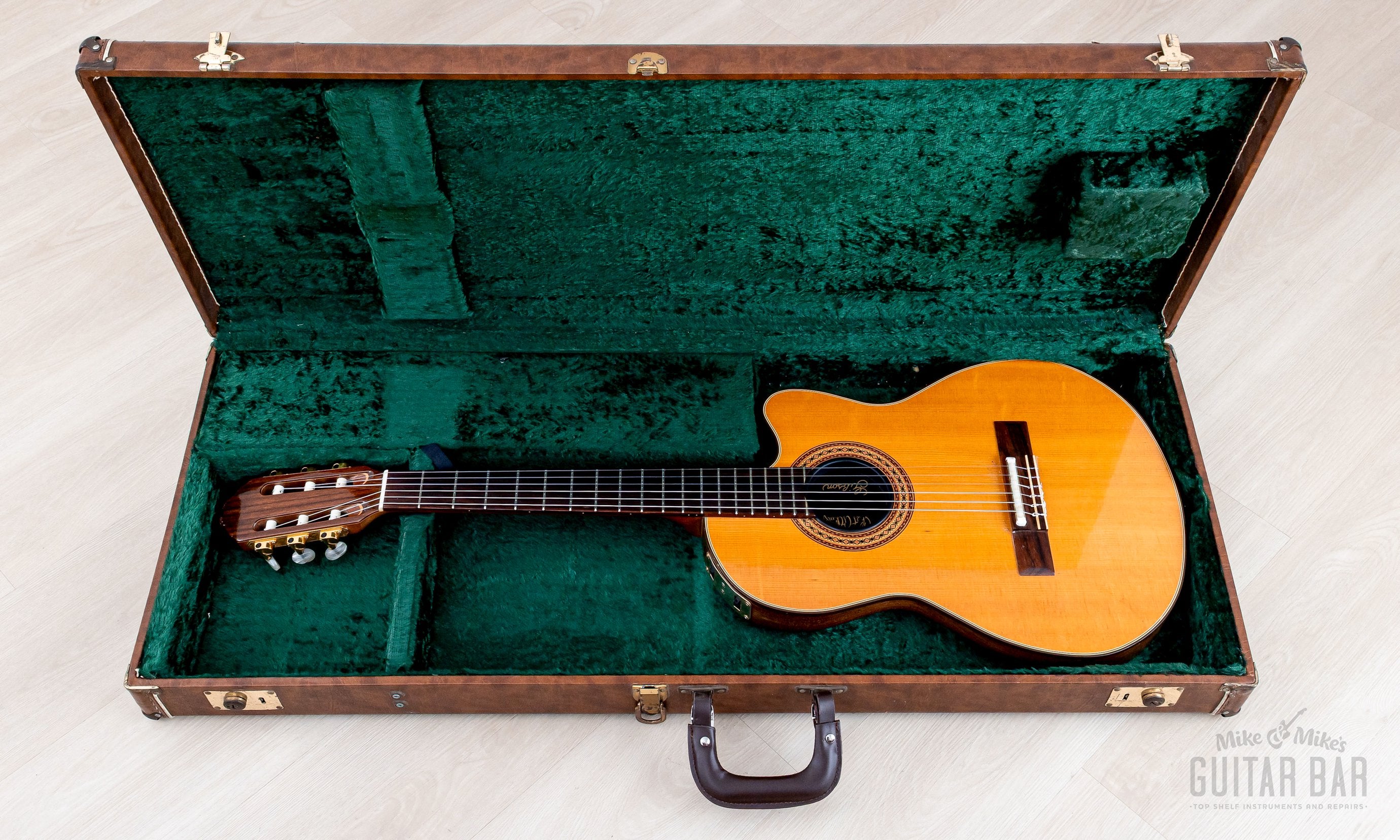 1982 Gibson Chet Atkins CE Classical Cutaway Acoustic Electric Nylon S