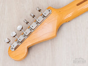 1991 Fender Order Made Yngwie Malmsteen Strat Gold, headstock back