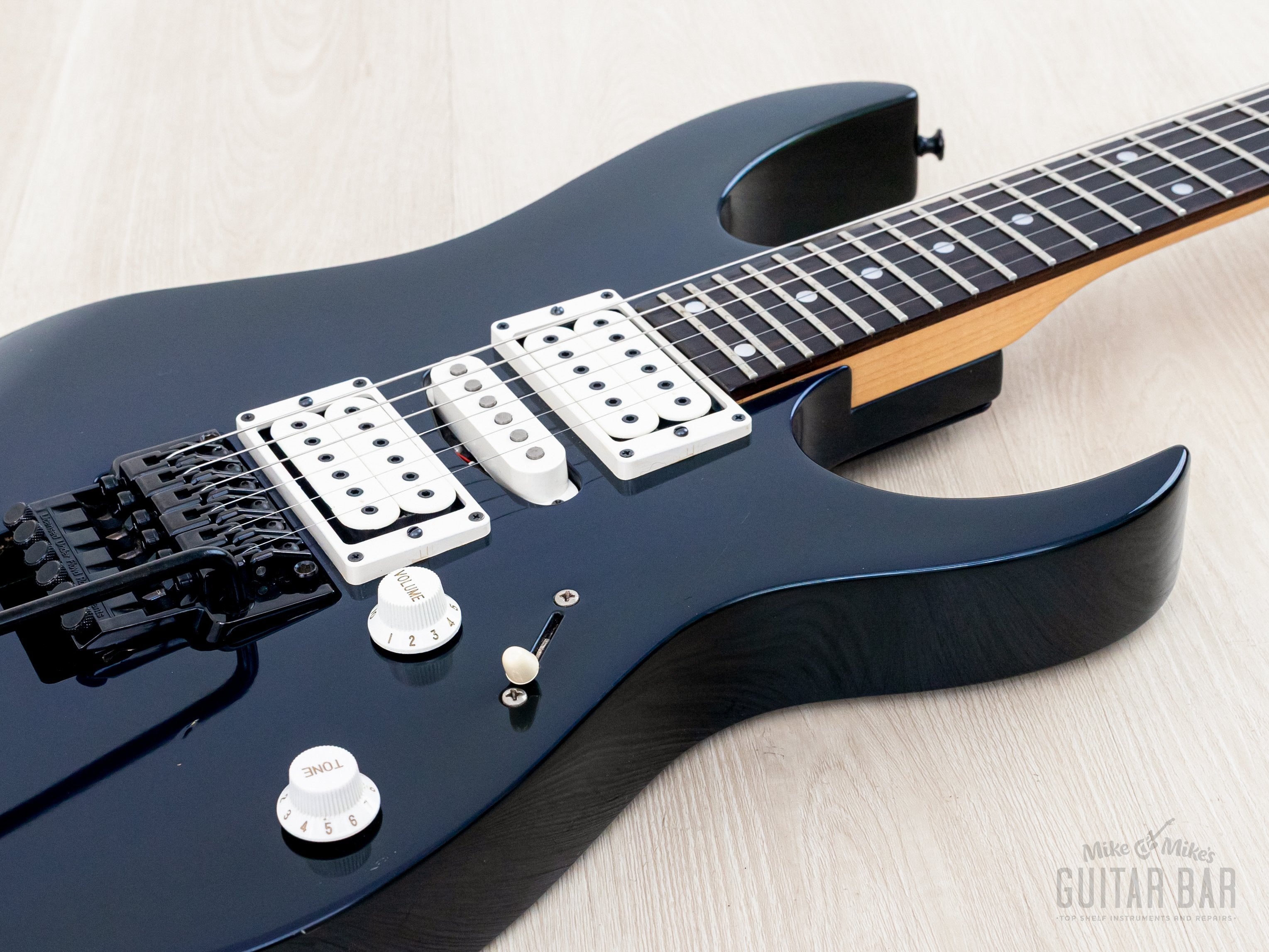 1992 Ibanez RG570 HSH Jewel Blue w/ DiMarzio PAF Pro Humbuckers & Lo P