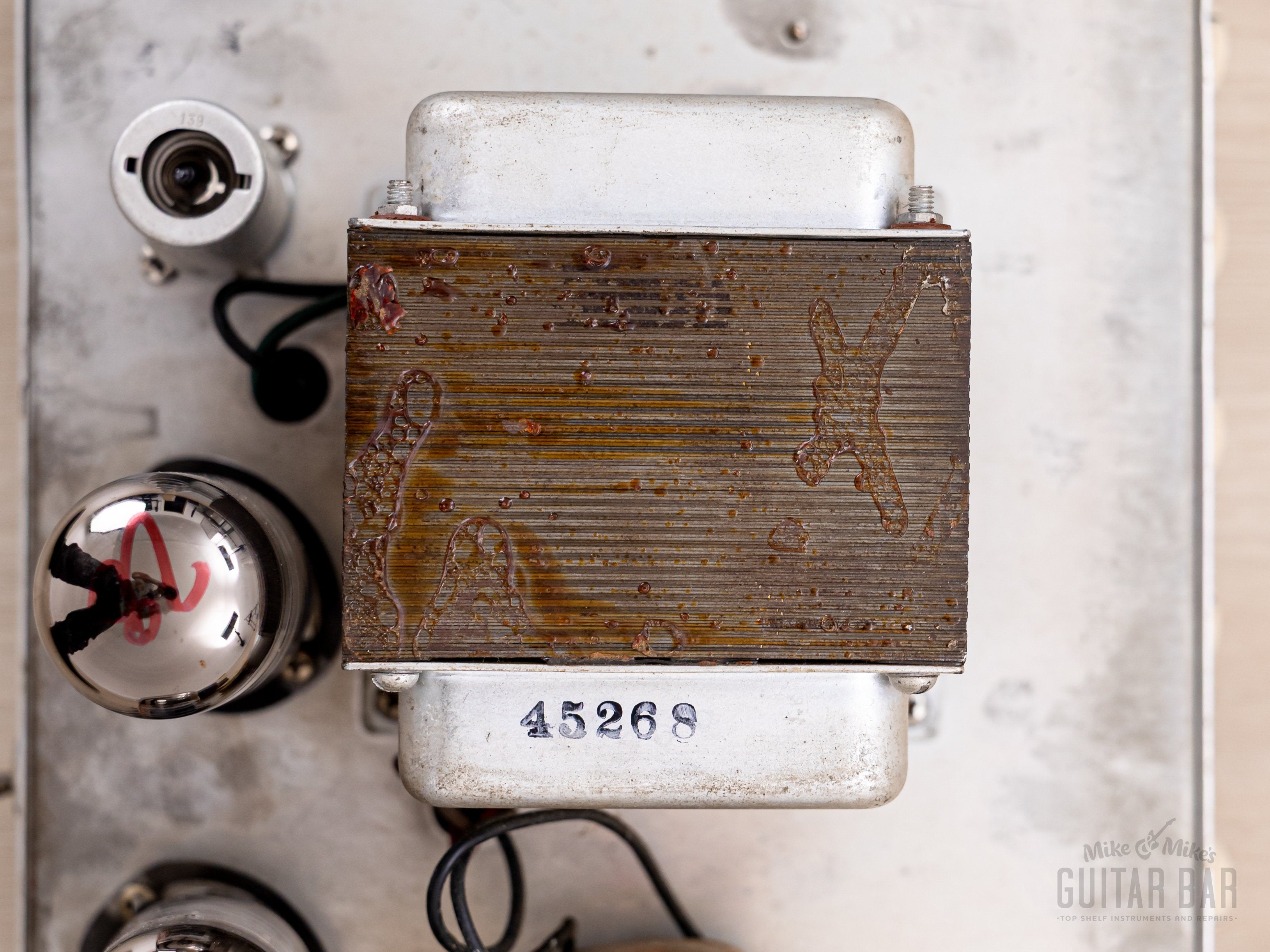 1960 Fender Twin Blonde Brown Panel Pre-CBS Tube Amp w/ 6G8 Circuit, Jensen P12N Speakers