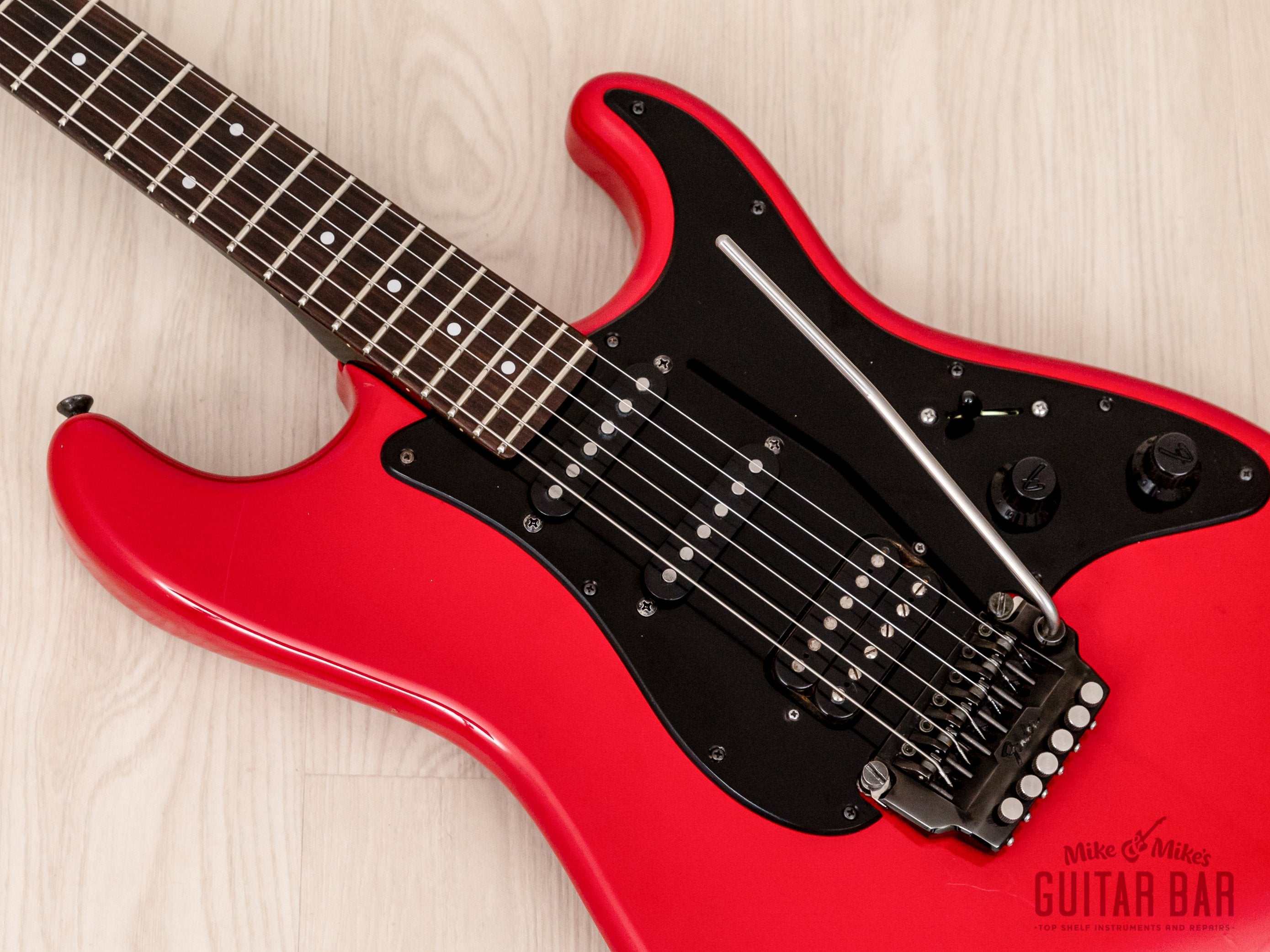 1985 Fender Boxer Series Stratocaster ST-556 Torino Red 100% Original, Japan MIJ Fujgen