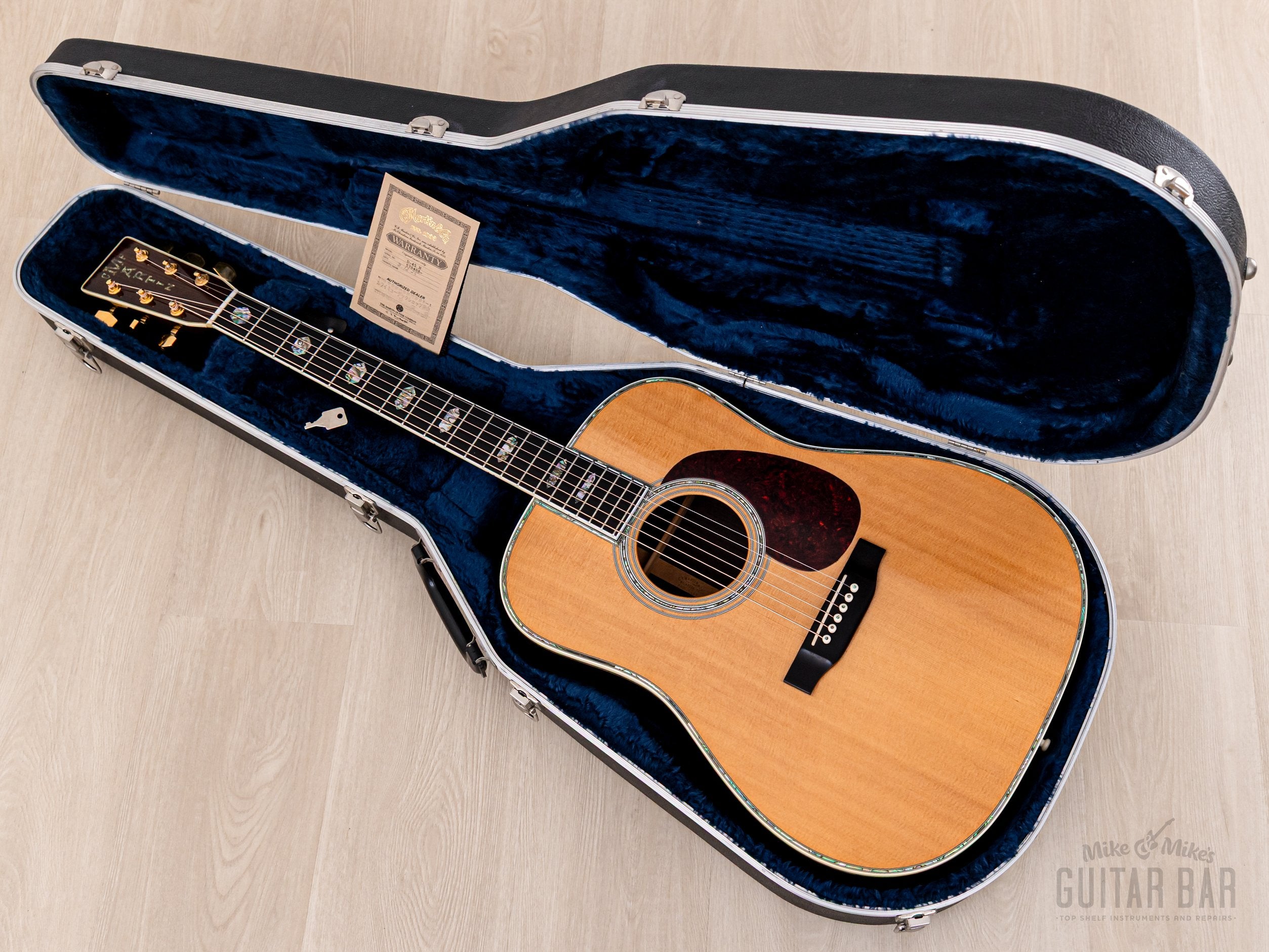 1995 Martin D-45 Dreadnought Acoustic Guitar, Near-Mint w/ Case, Paperwork