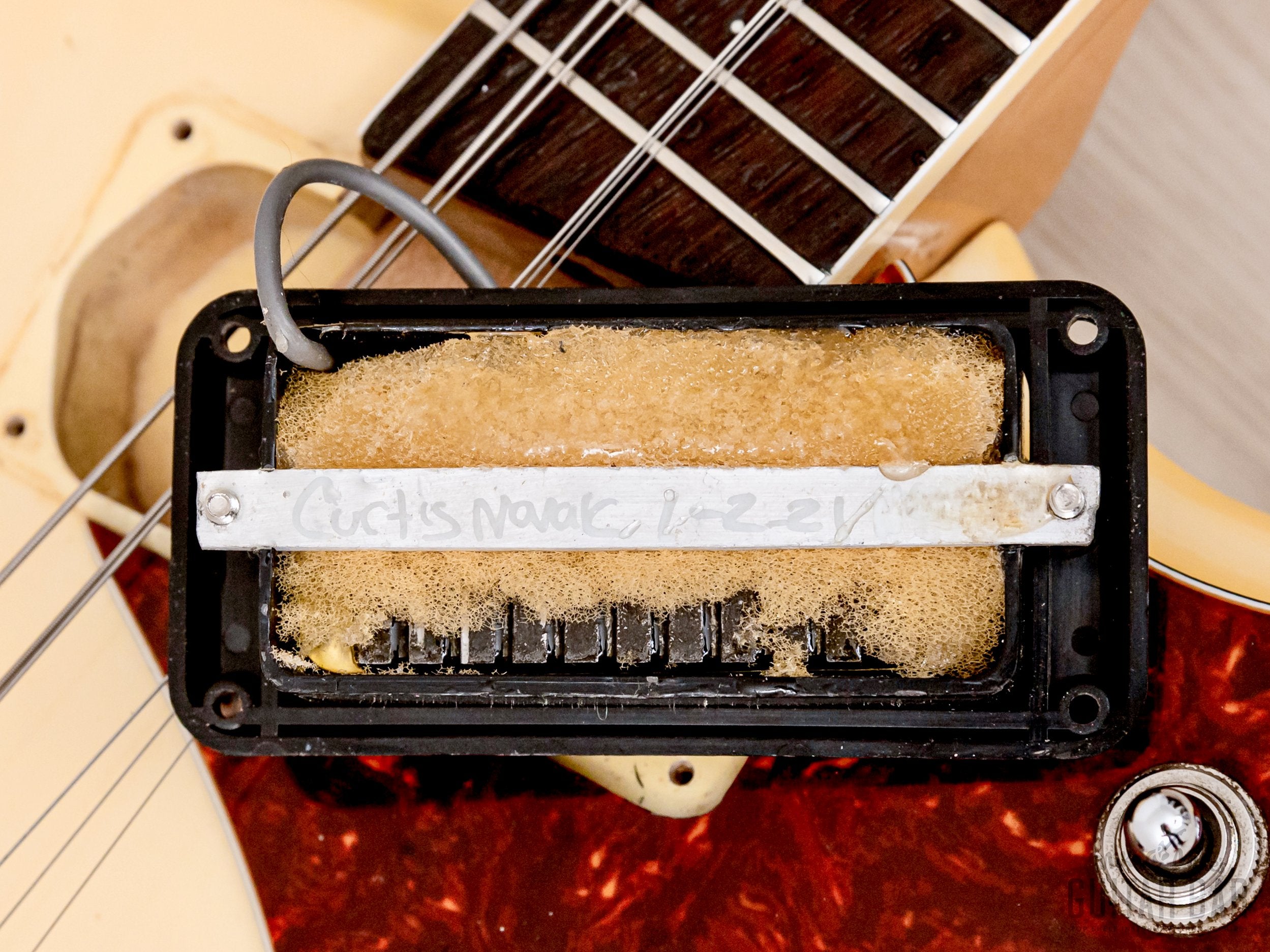 2000s Mosrite Ventures Model Super Custom '65 Pearl White w/ Curtis Novak Pickups & Vibramute, Japan Kurokumo
