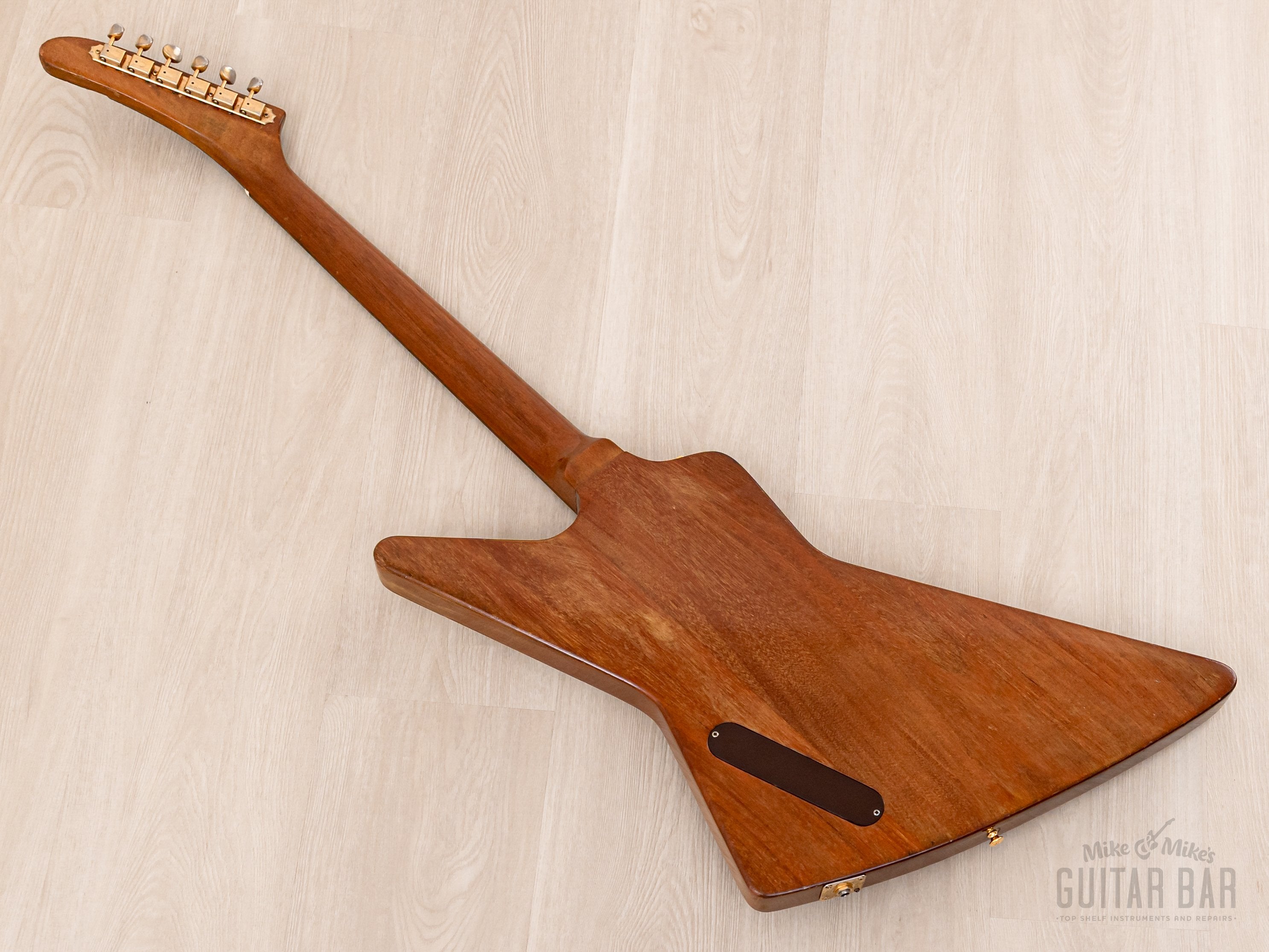 1977 Gibson Explorer Vintage Guitar Natural, 100% Original w/ T Tops, Case